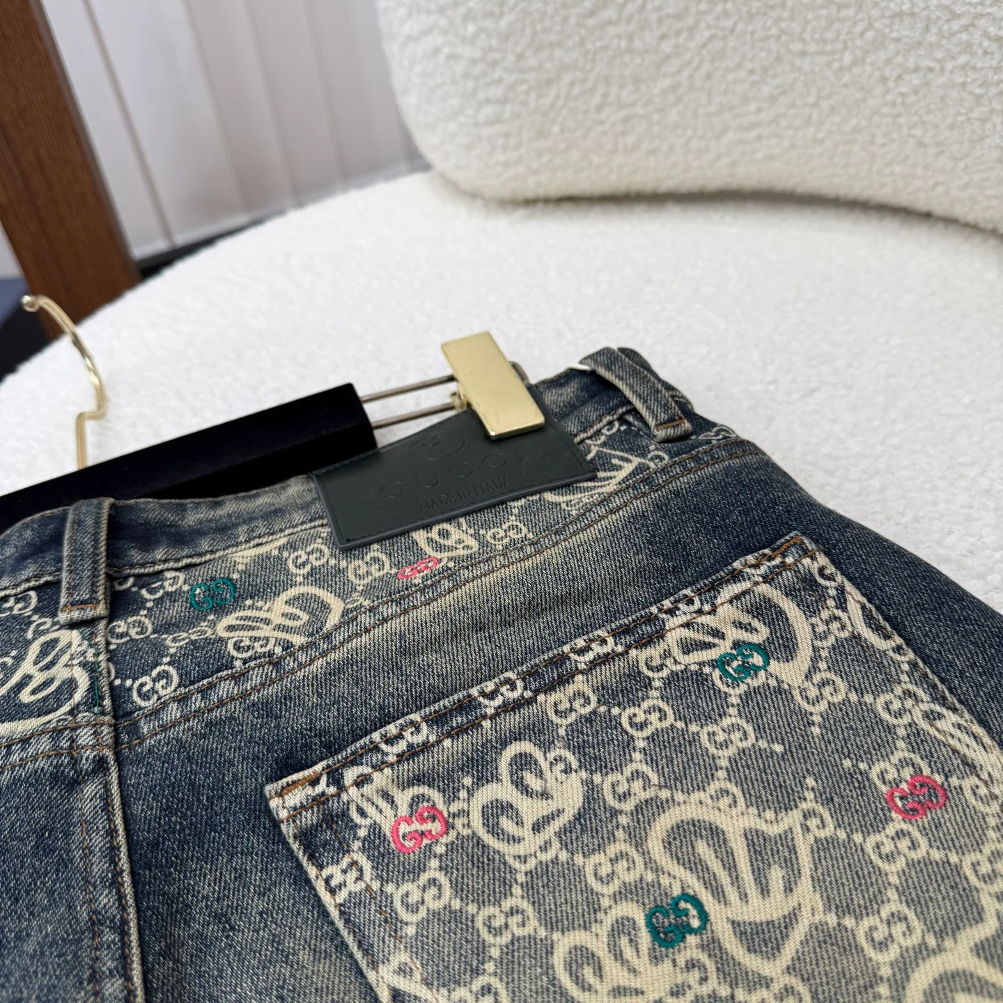Джинсы Мужские Gucci 18029778