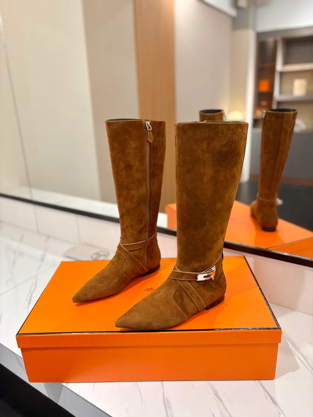 Сапоги Женские Hermes 17900411