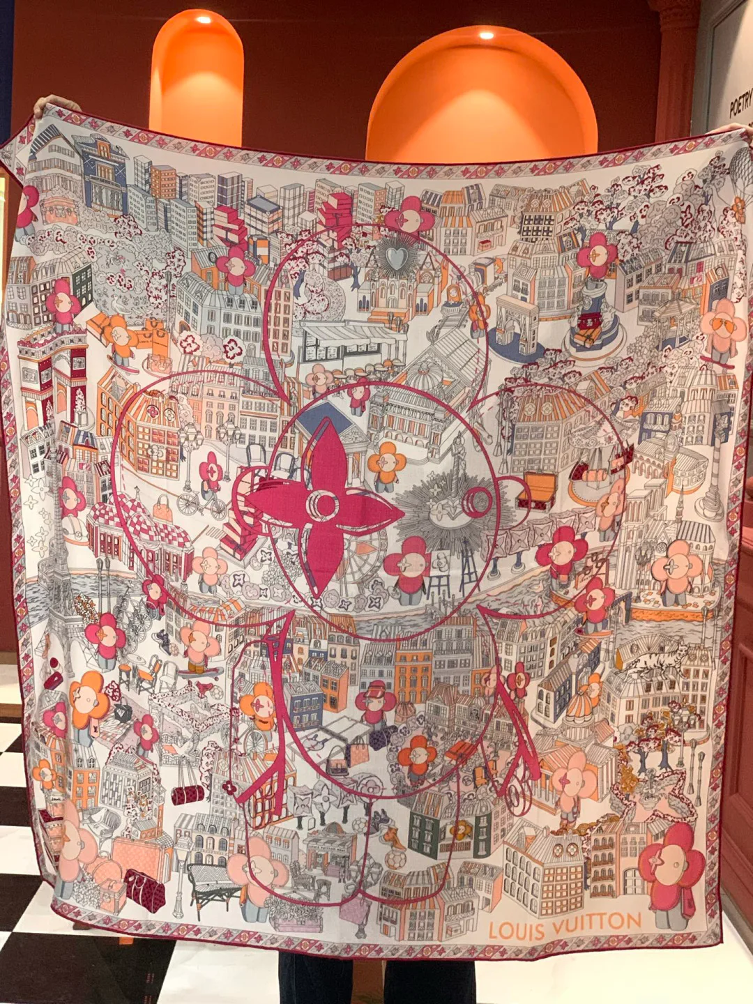 Шарфы Louis Vuitton 895266