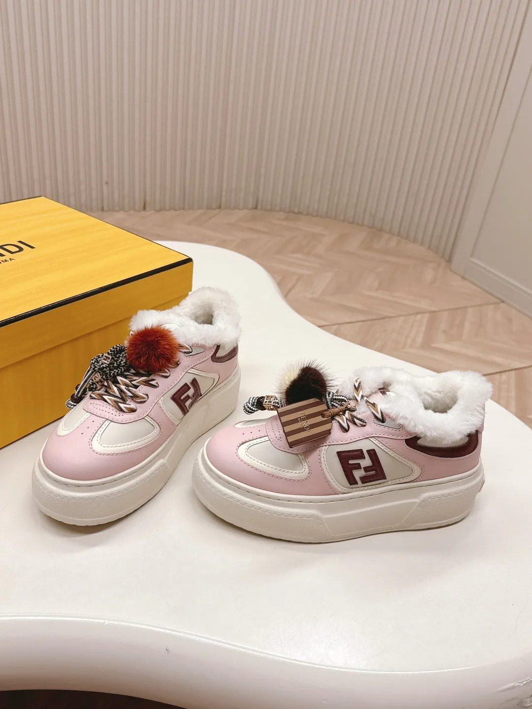 Кеды Женские Fendi 403668