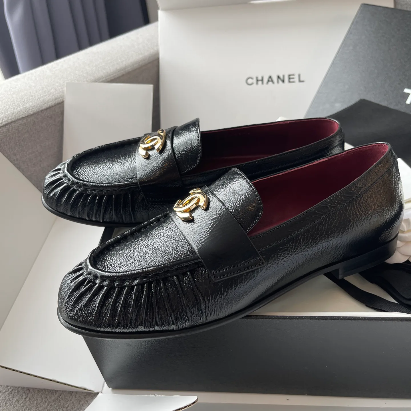 Лоферы И Мокасины Женские Chanel 18066349