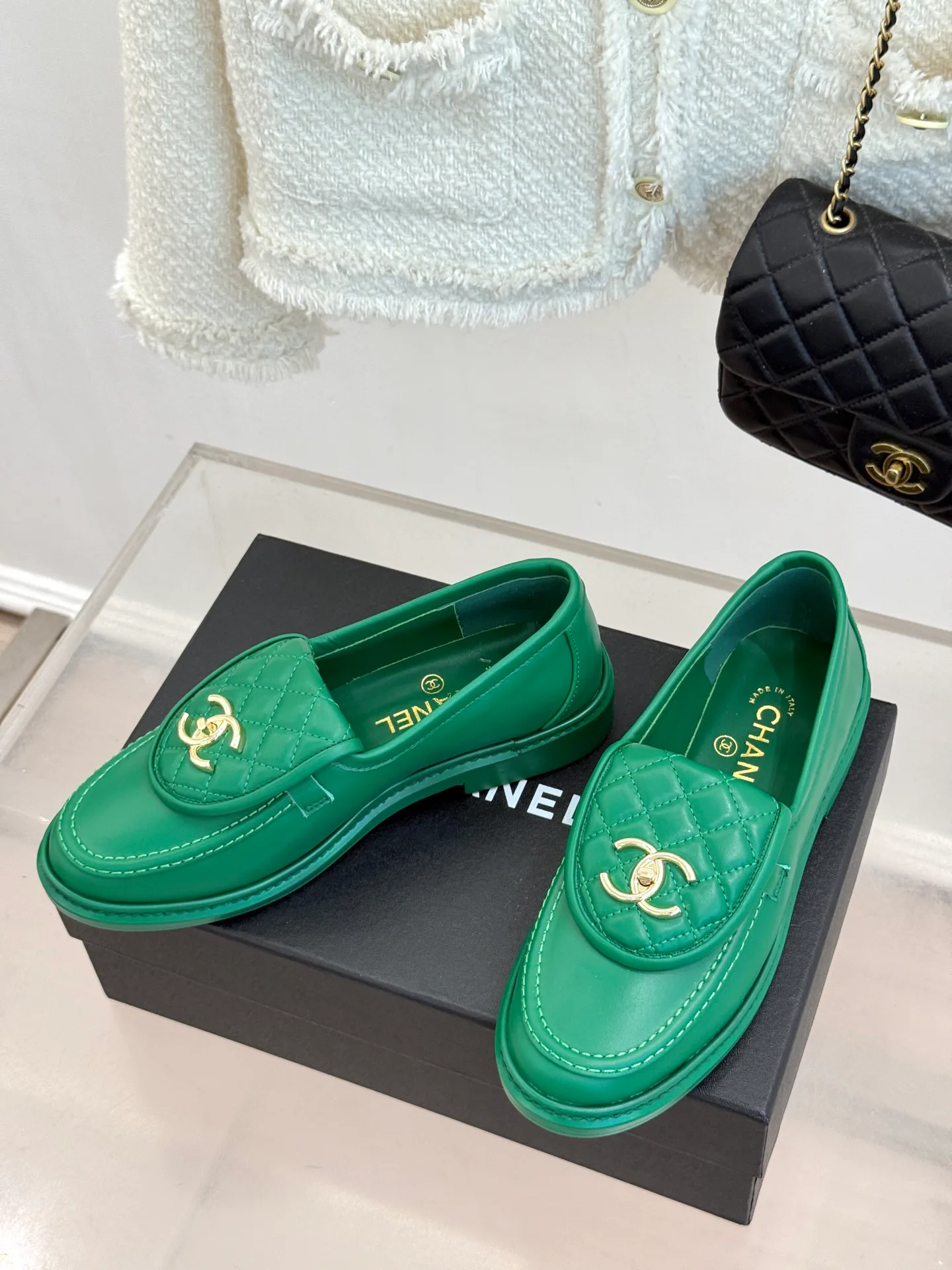 Лоферы И Мокасины Женские Chanel 17336071