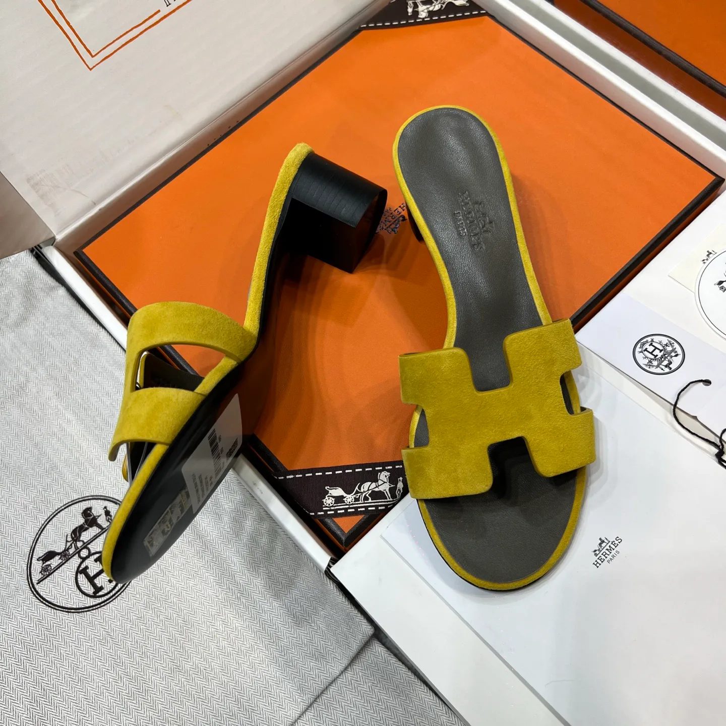 Босоножки Женские Hermes 5156669