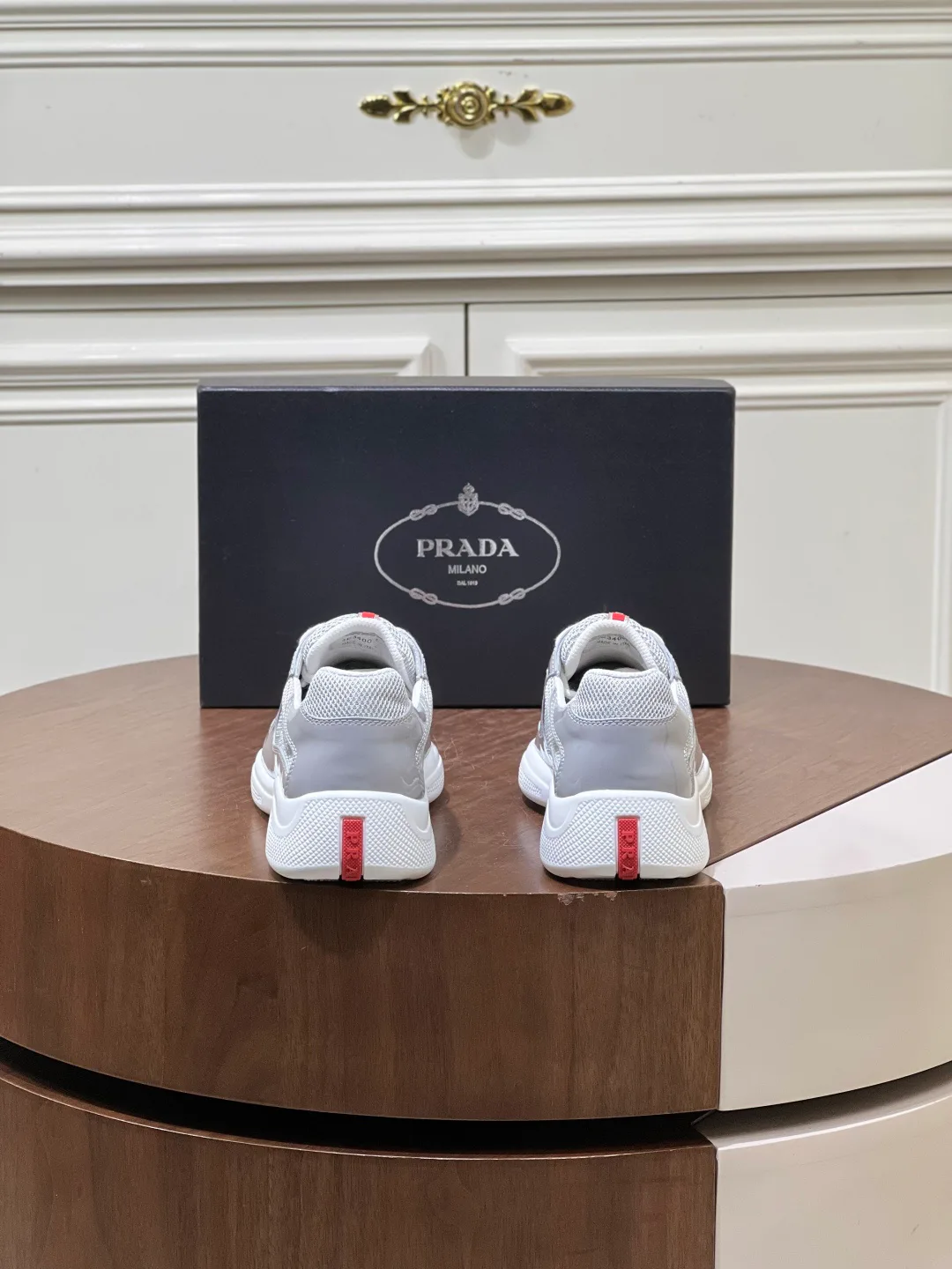 Кроссовки Мужские Prada 476802