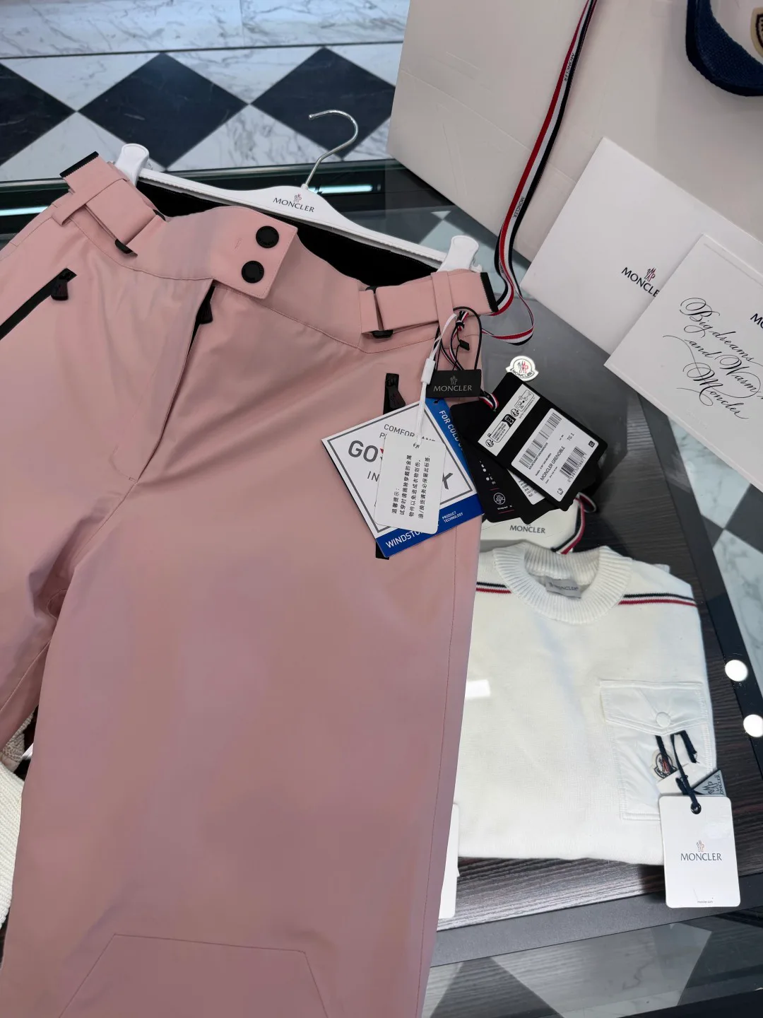 Брюки Женские Moncler 18133614