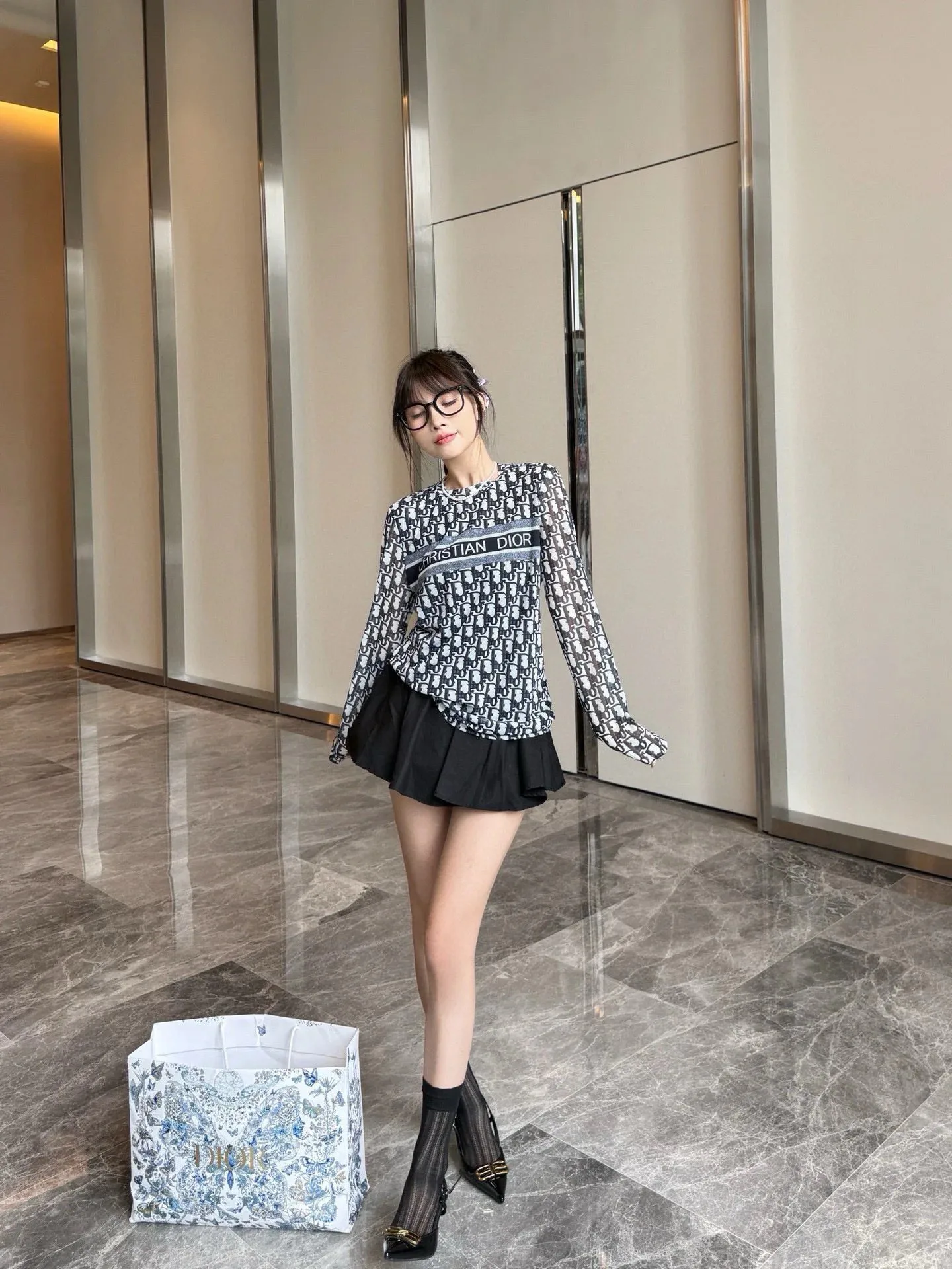 Лонгсливы Женские Christian Dior 8660