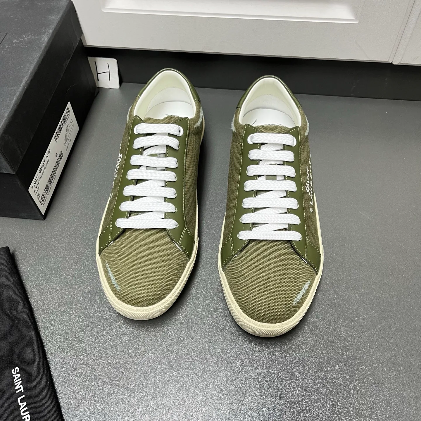 Кеды Мужские Saint Laurent 11607638