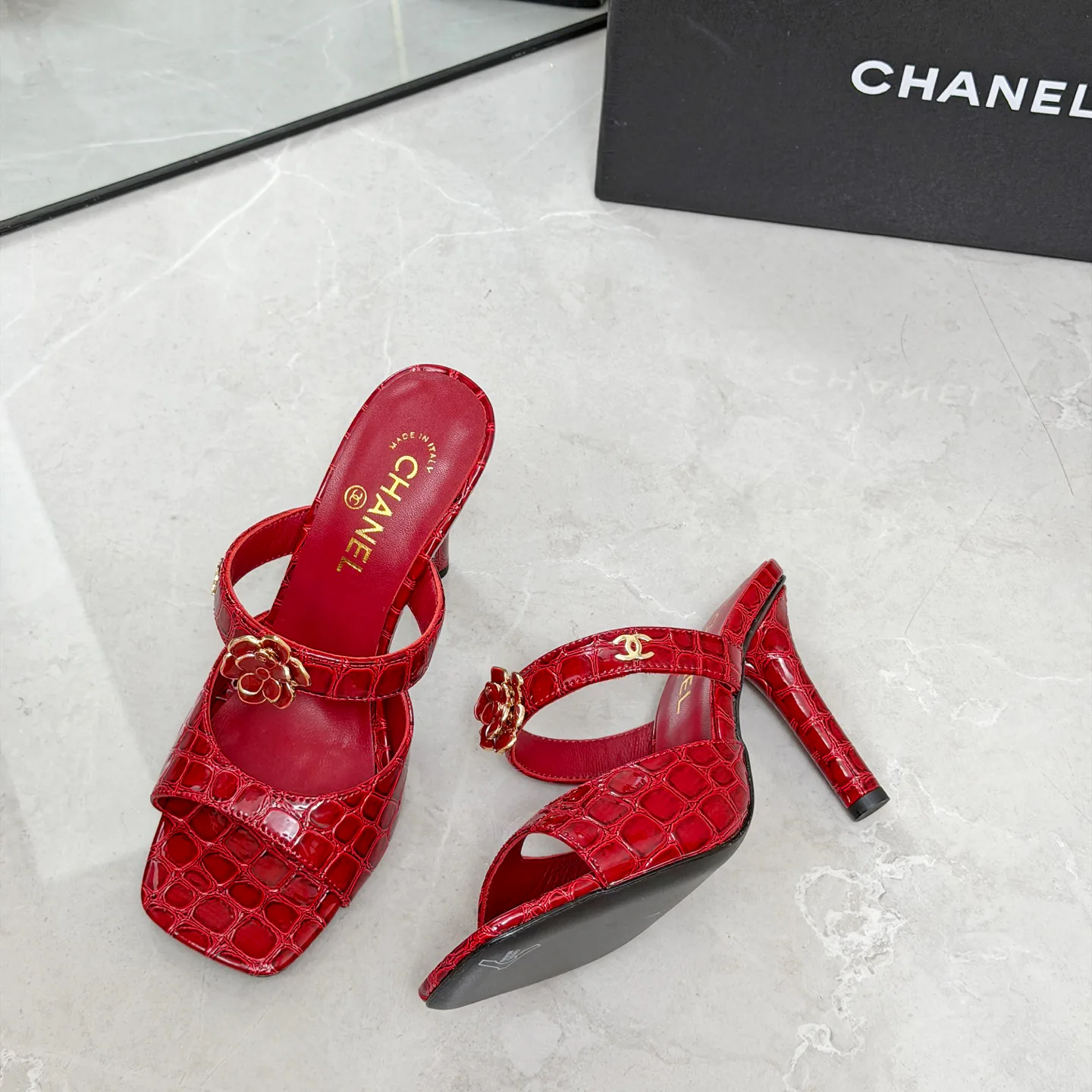 Босоножки Женские Chanel 17335034