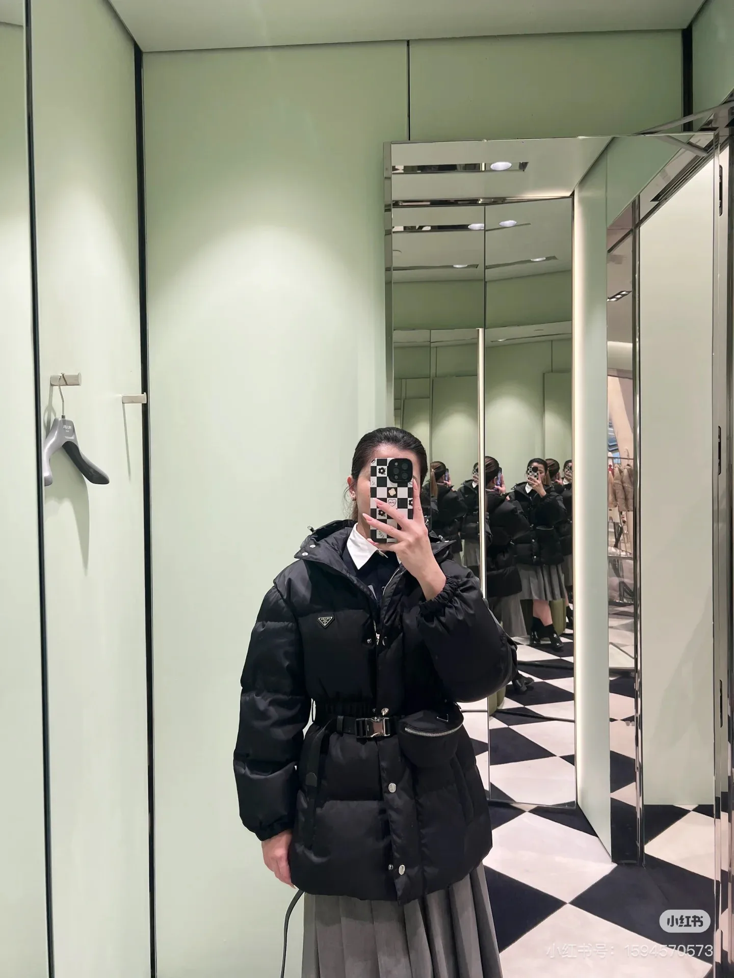 Куртки И Пуховики Женские Prada 203166