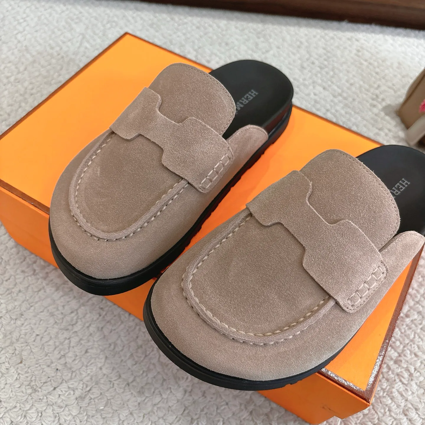 Мюли И Сабо Женские Hermes 406458