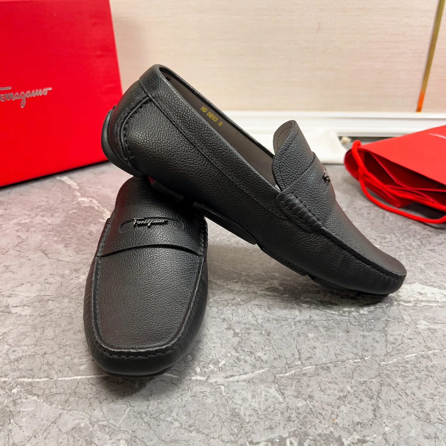 Мокасины Мужские Salvatore Ferragamo 881728