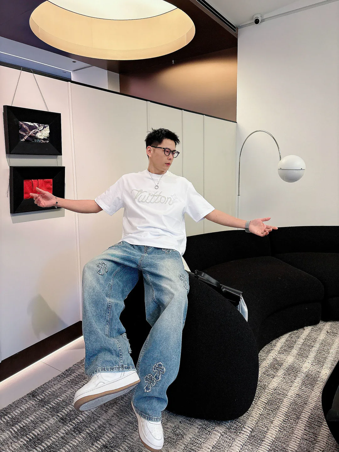 Футболки Мужские Louis Vuitton 9465241