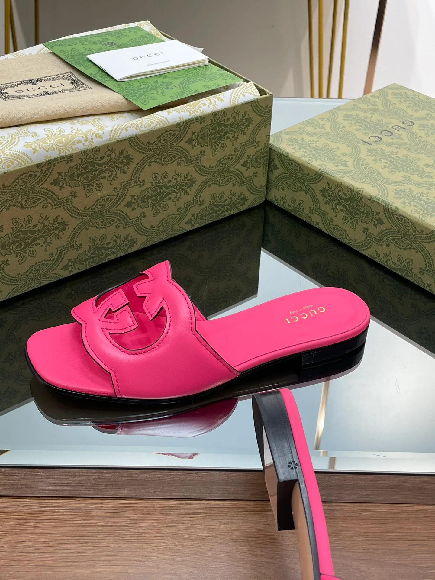 Шлепанцы Женские Gucci 11581