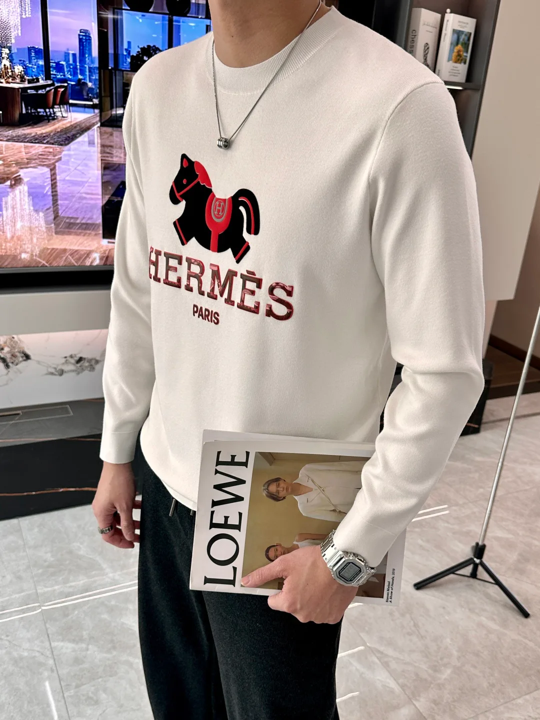 Джемперы И Свитеры Мужские Hermes 1882152