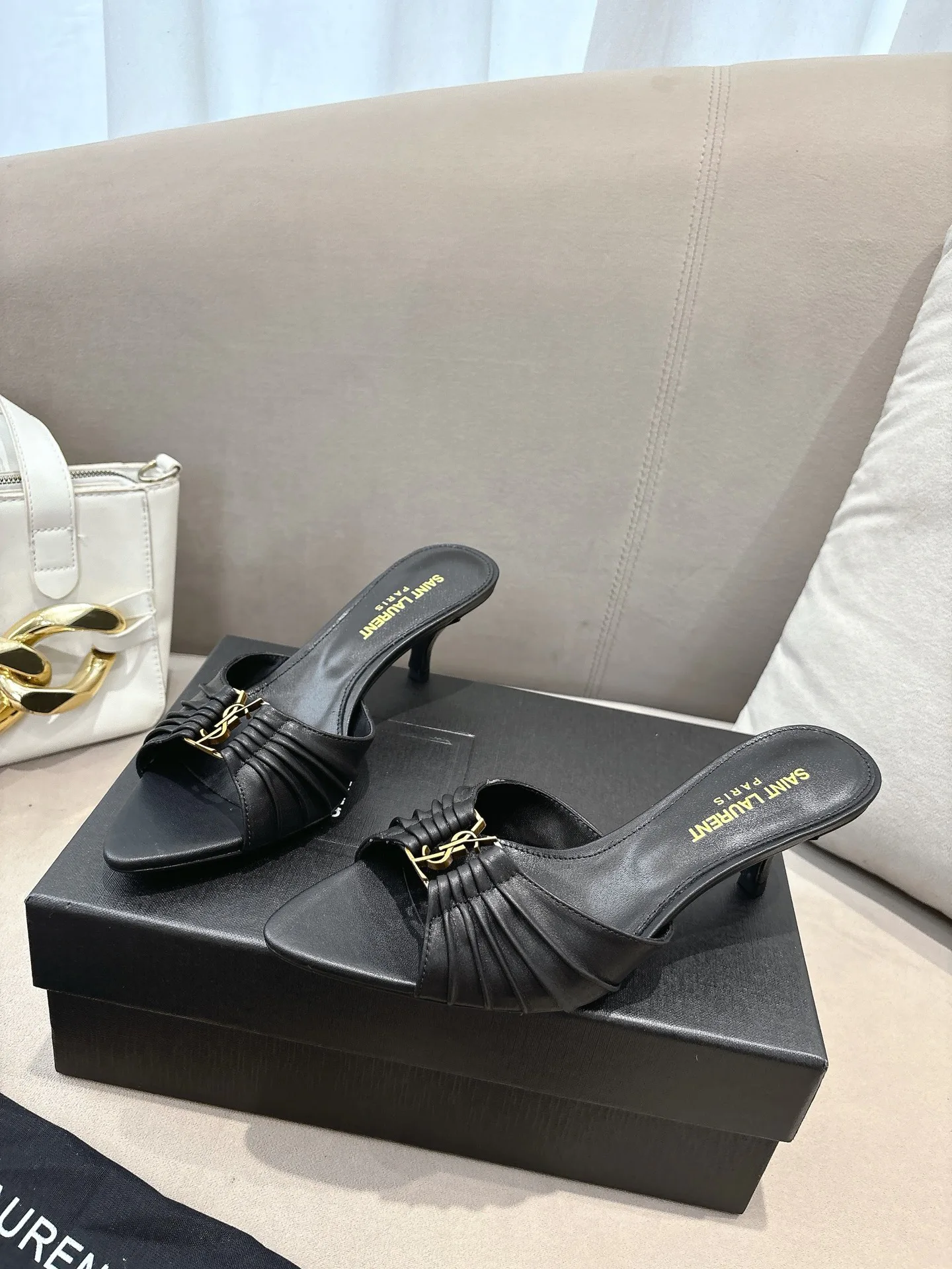 Мюли И Сабо Женские Saint Laurent 12815336