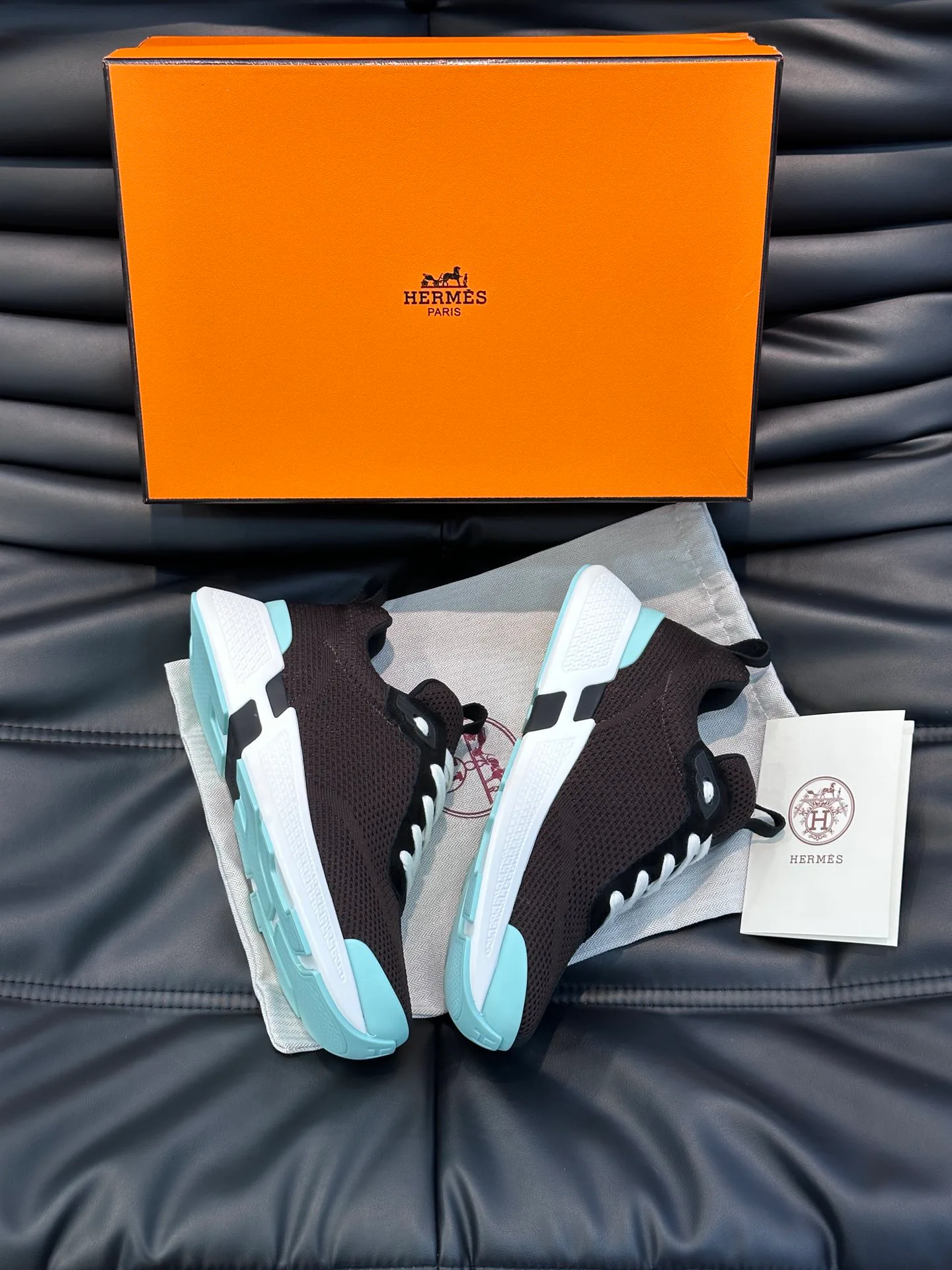 Кроссовки Мужские Hermes 17538