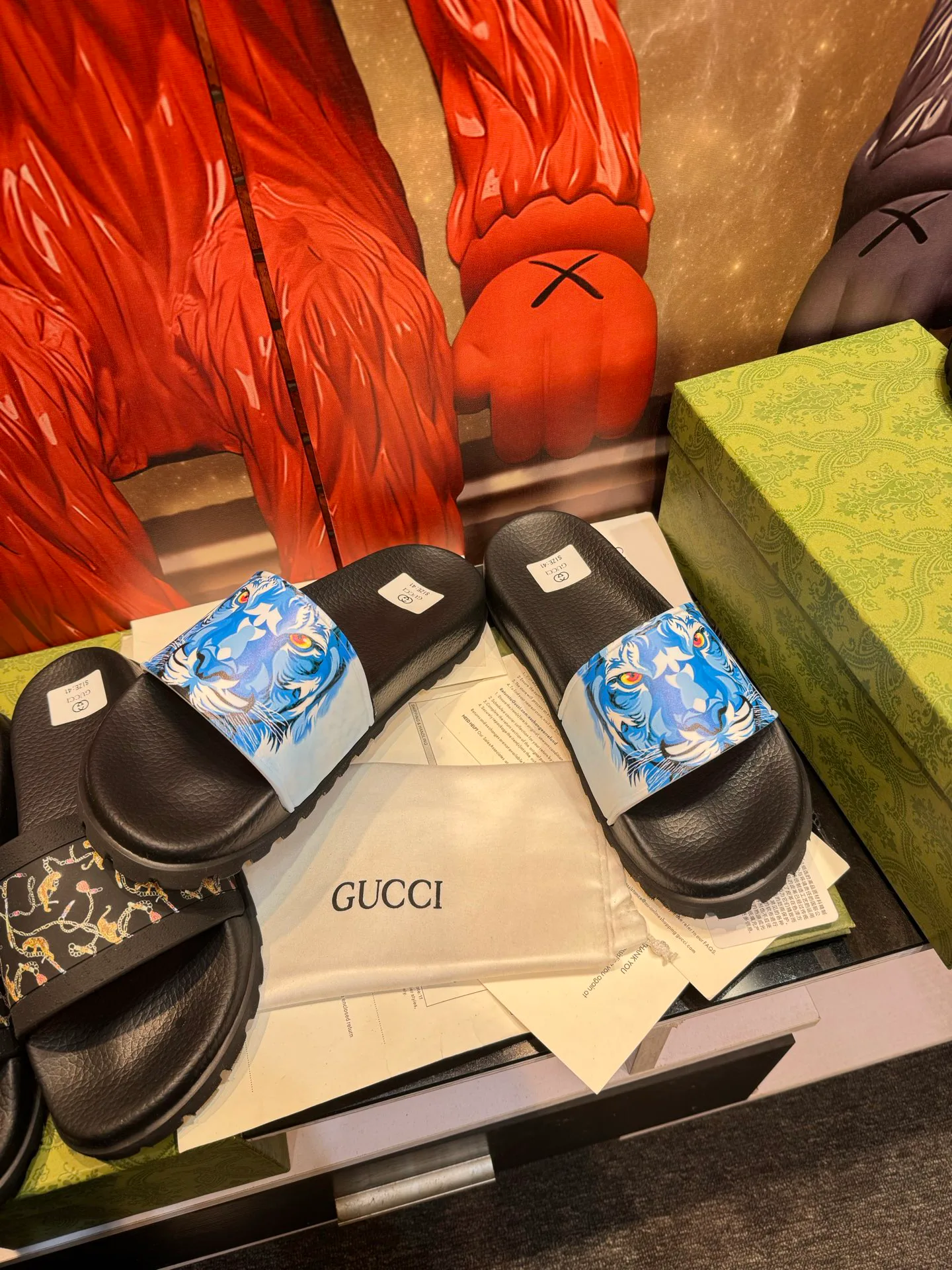 Шлепанцы Женские Gucci 10313893