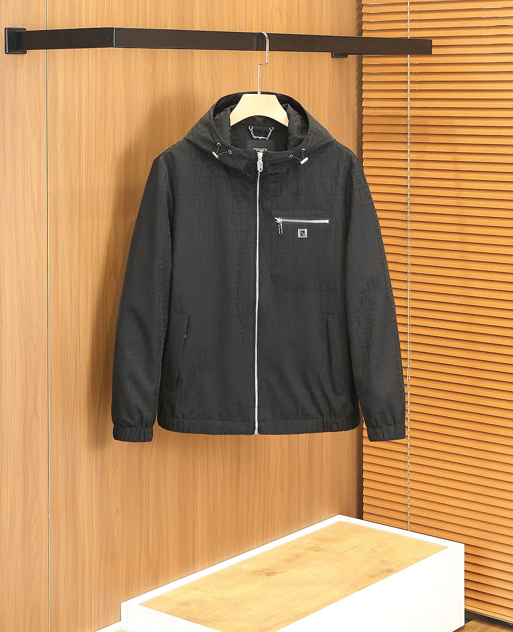 Куртки И Пуховики Мужские Fendi 9972059