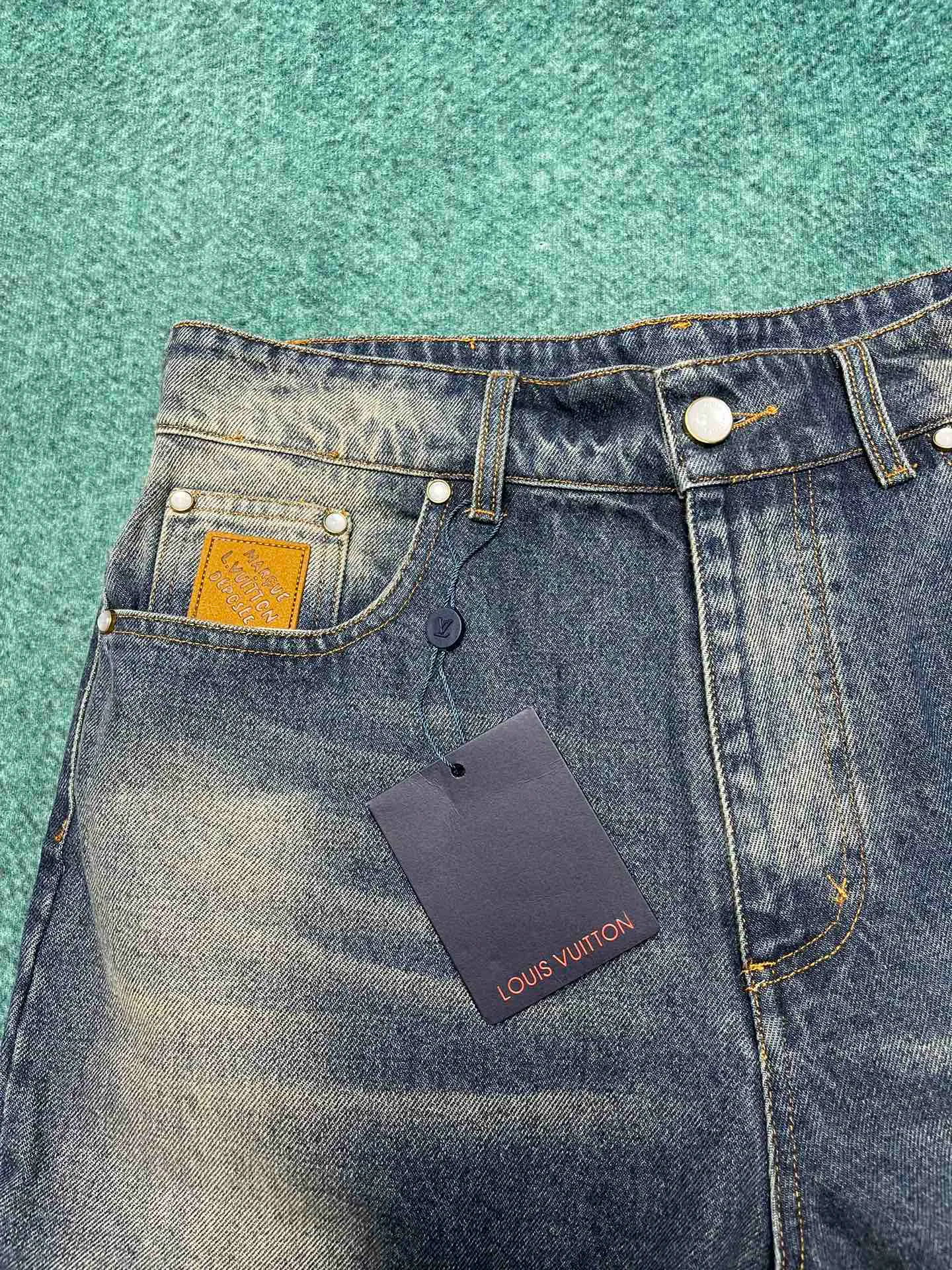 Джинсы Мужские Louis Vuitton 17550