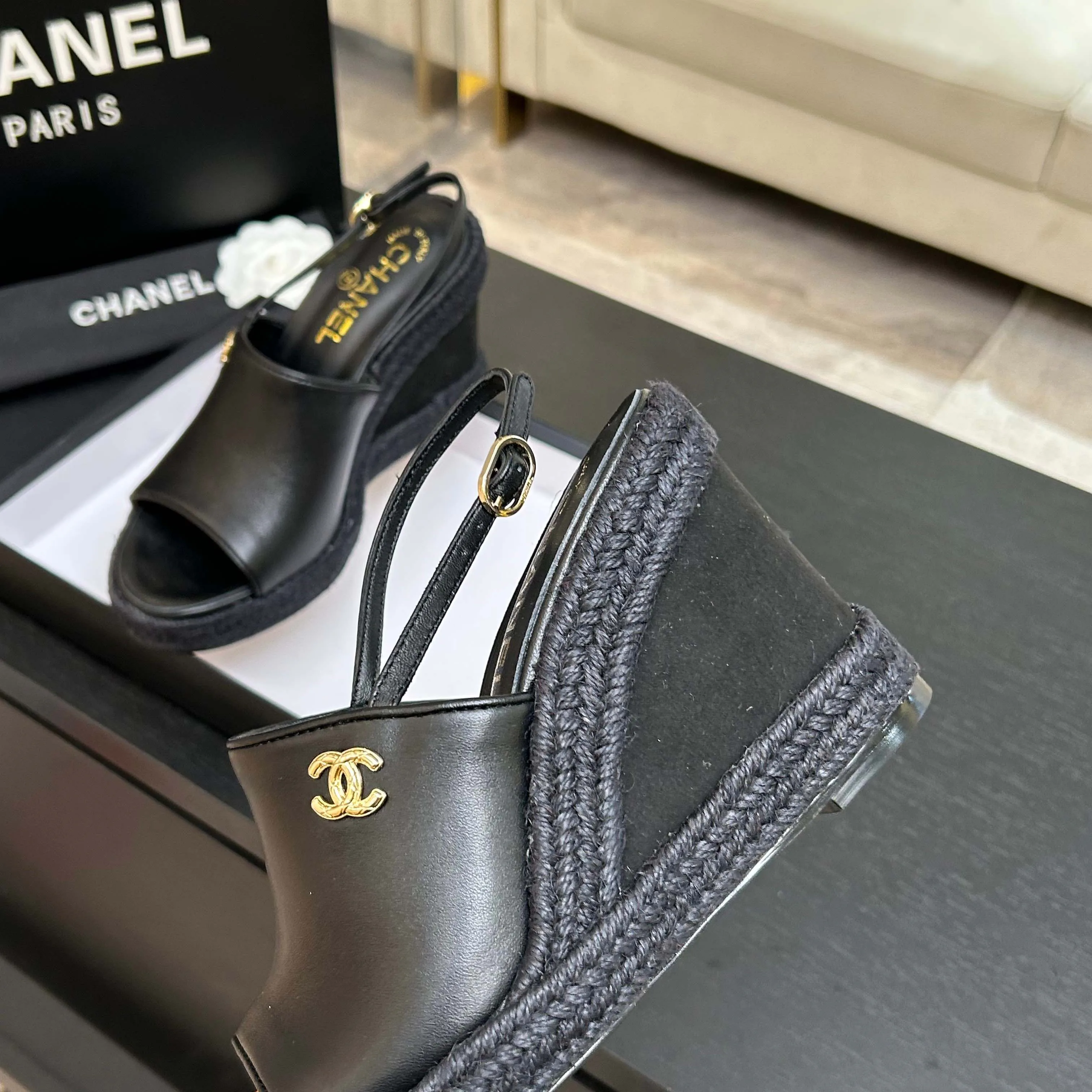 Босоножки Женские Chanel 13224761