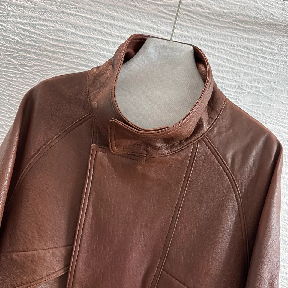 Кожаные Куртки И Дублёнки Женские Saint Laurent 18090118