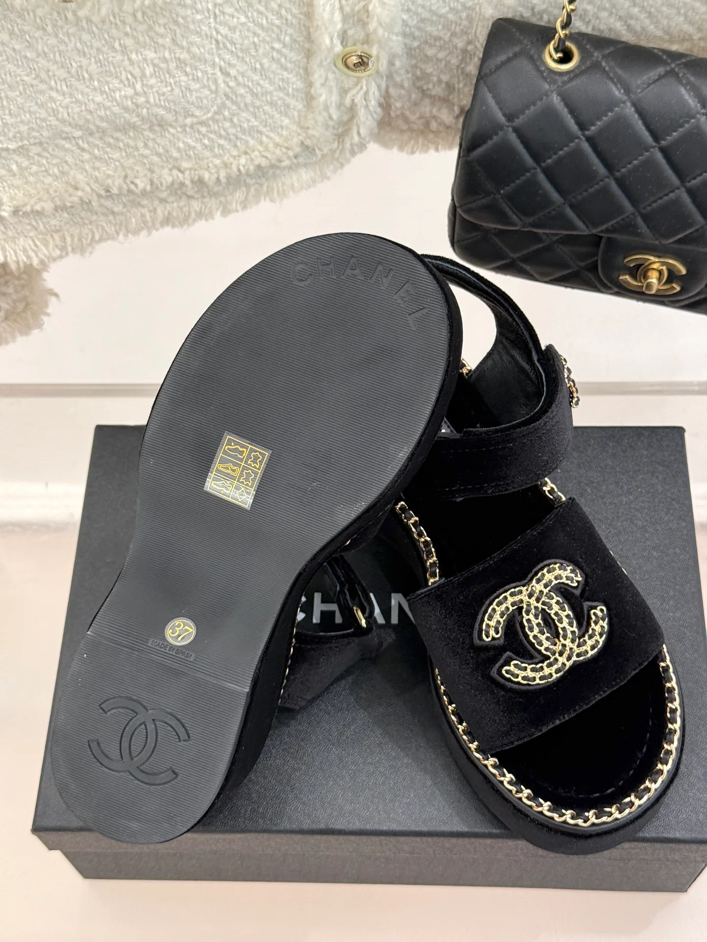 Сандалии Женские Chanel 3425659