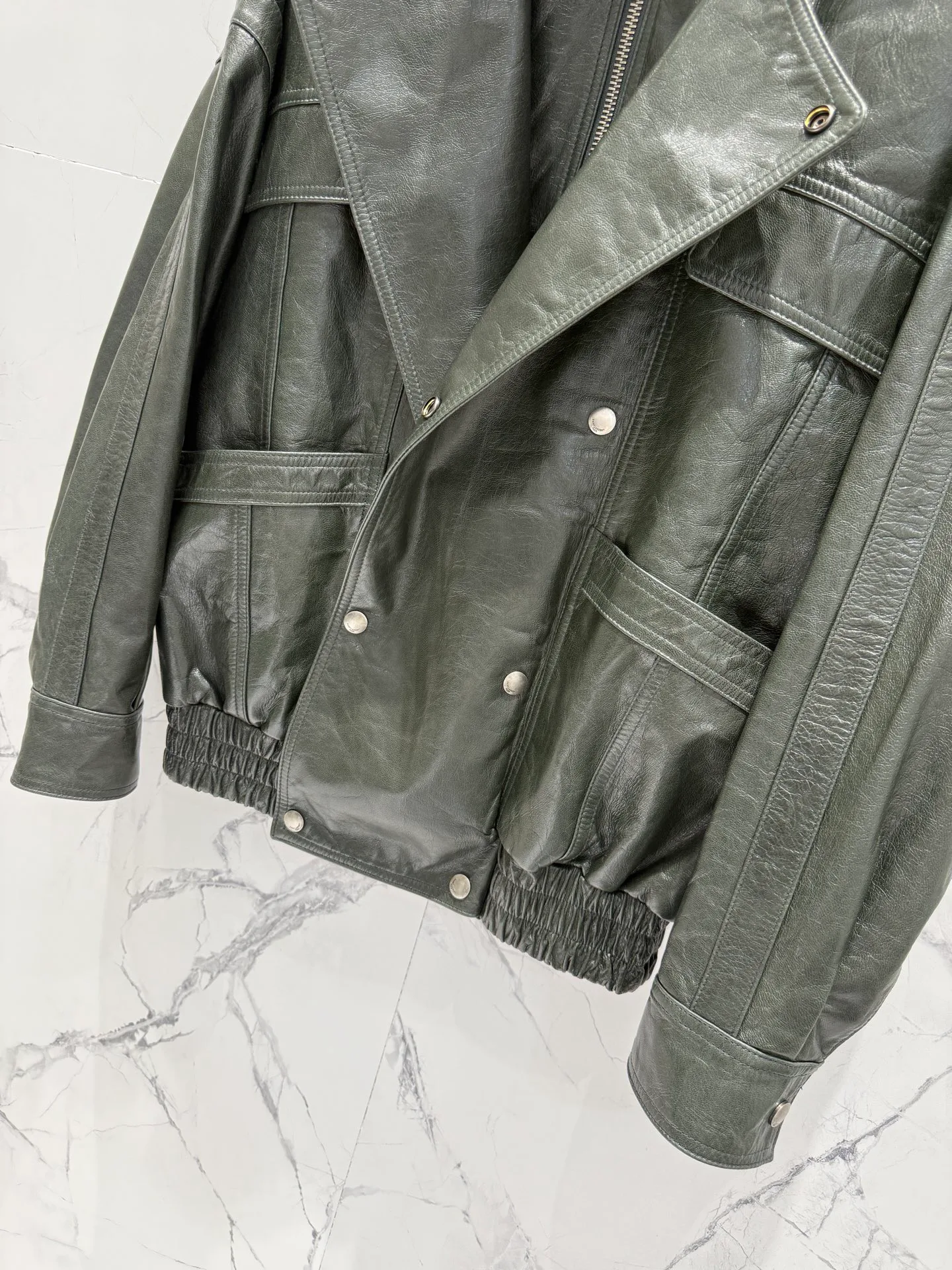 Кожаные Куртки И Дублёнки Женские Saint Laurent 11700580