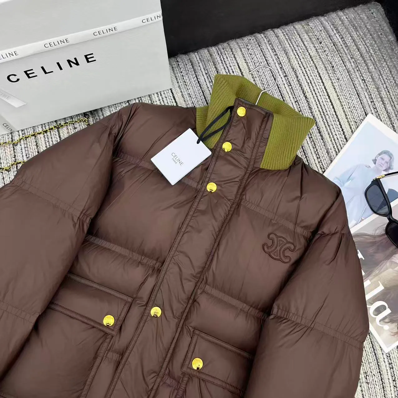 Куртки И Пуховики Женские Celine 385391