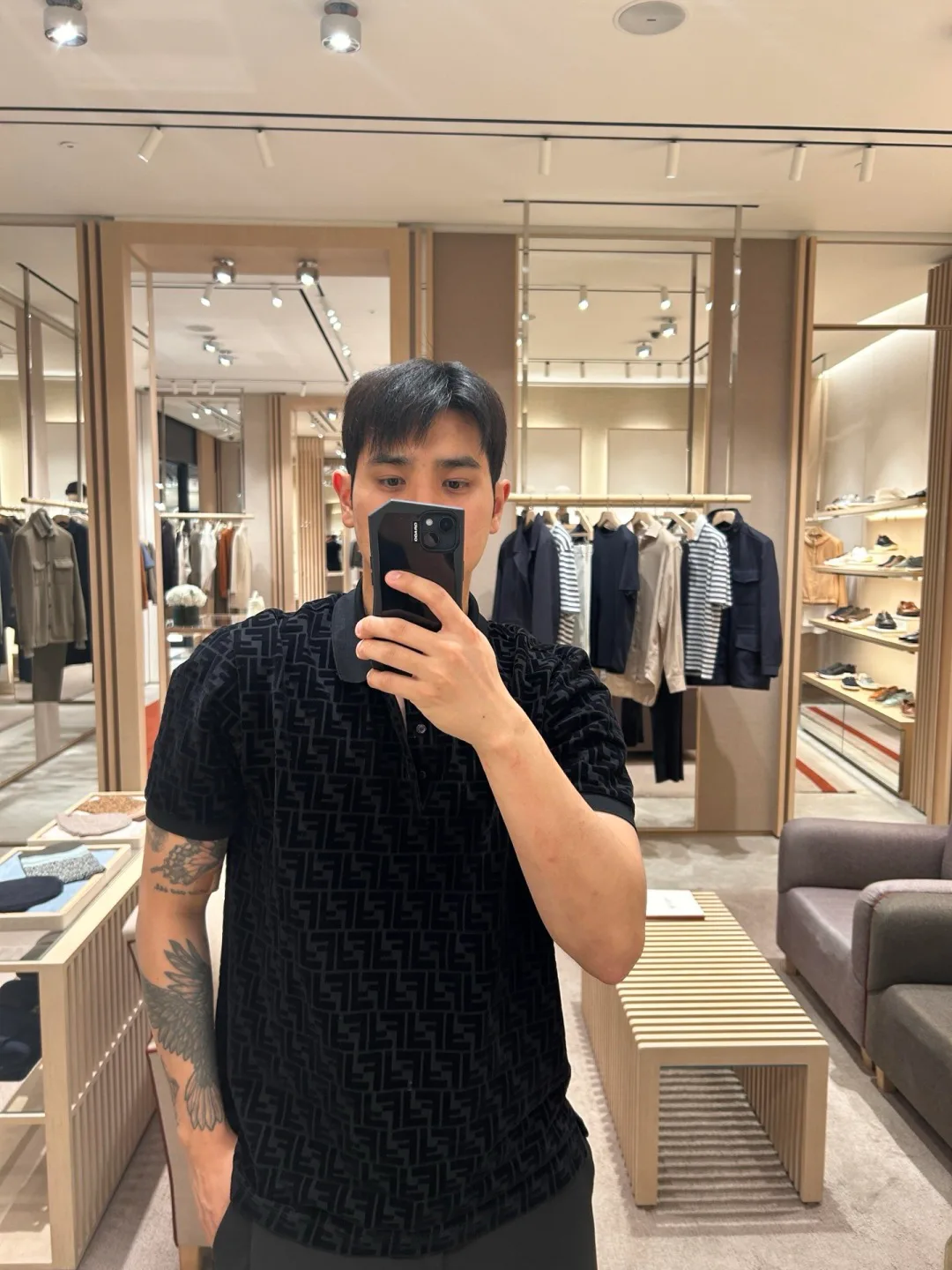 Футболки Мужские Fendi 1322724