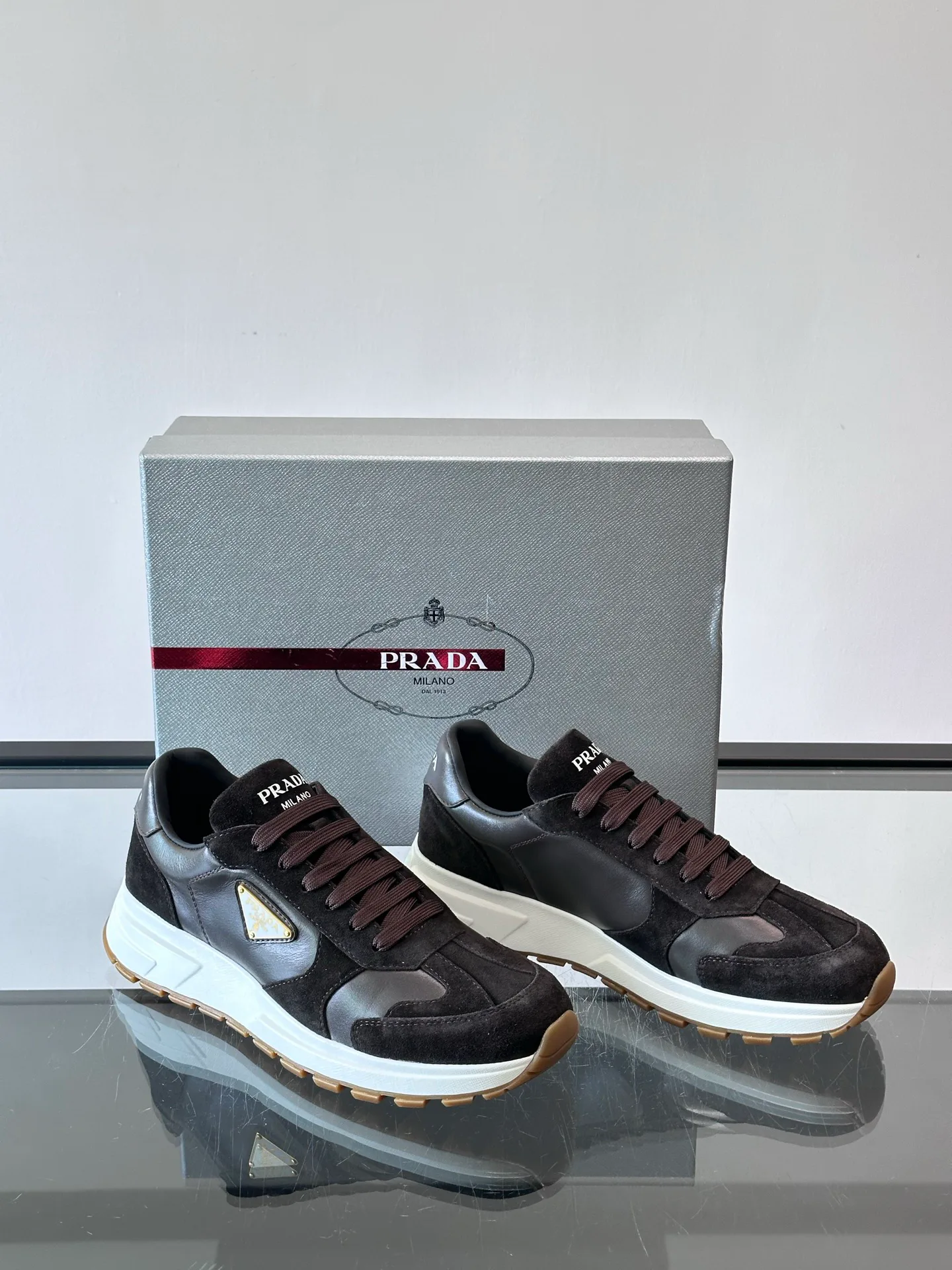 Кроссовки Мужские Prada 3430355