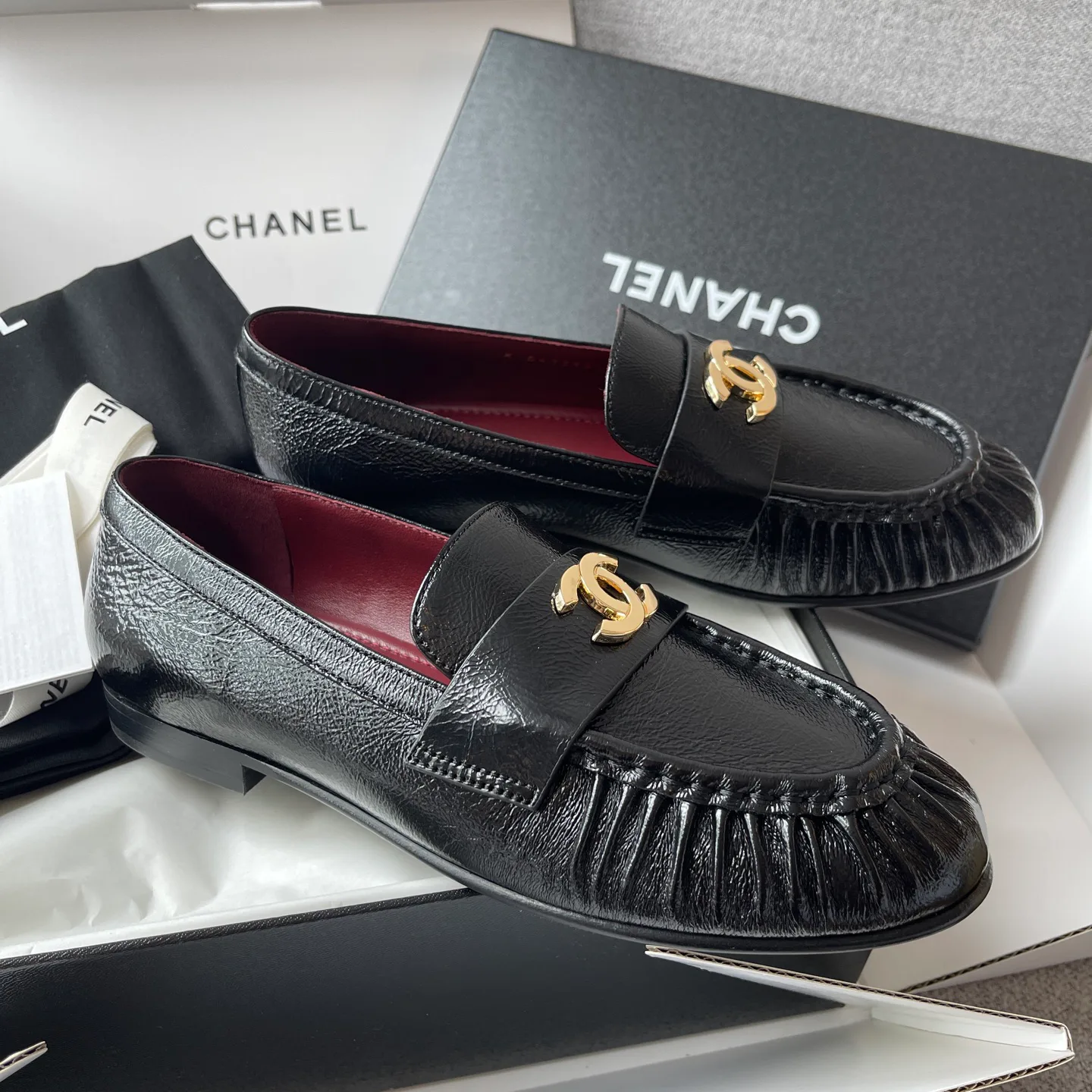 Лоферы И Мокасины Женские Chanel 18066349