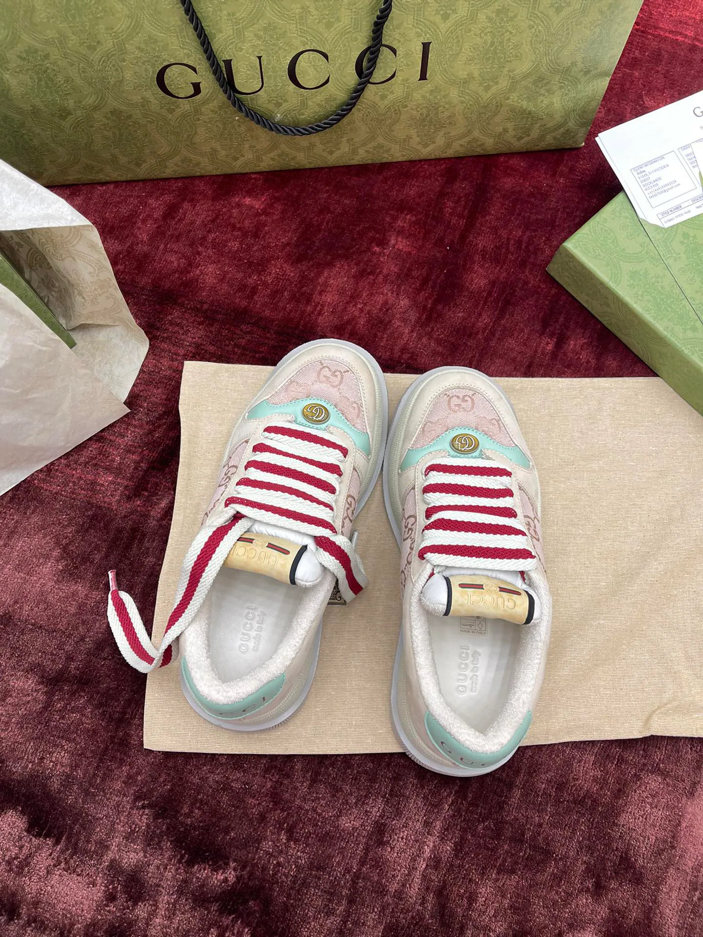 Кроссовки Женские Gucci 799333