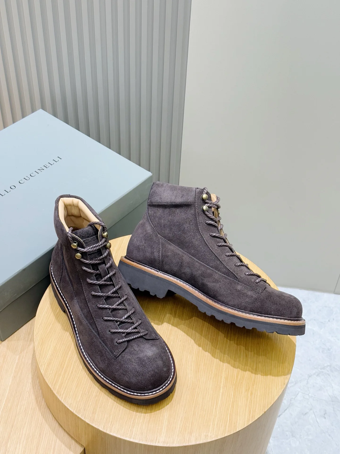 Ботинки Мужские Brunello Cucinelli 18116978