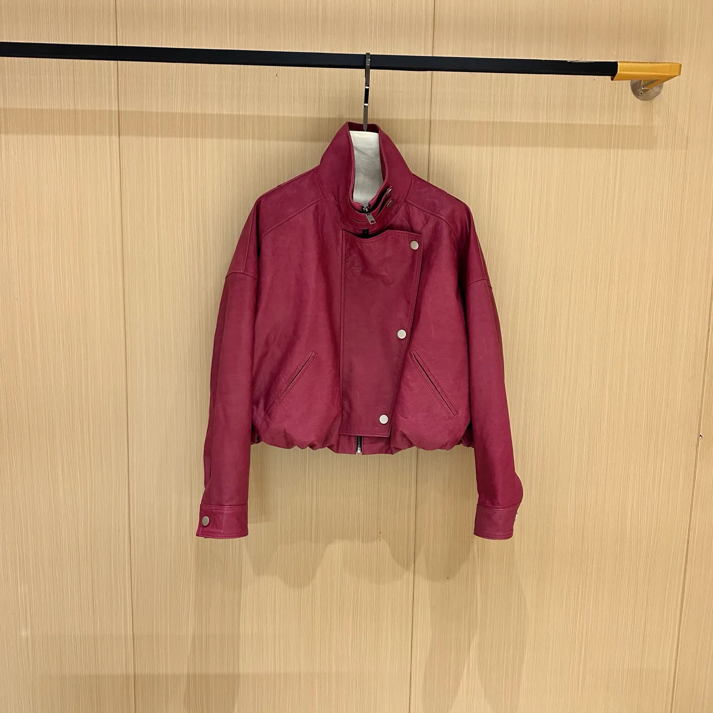 Кожаные Куртки И Дублёнки Женские Saint Laurent 11695473