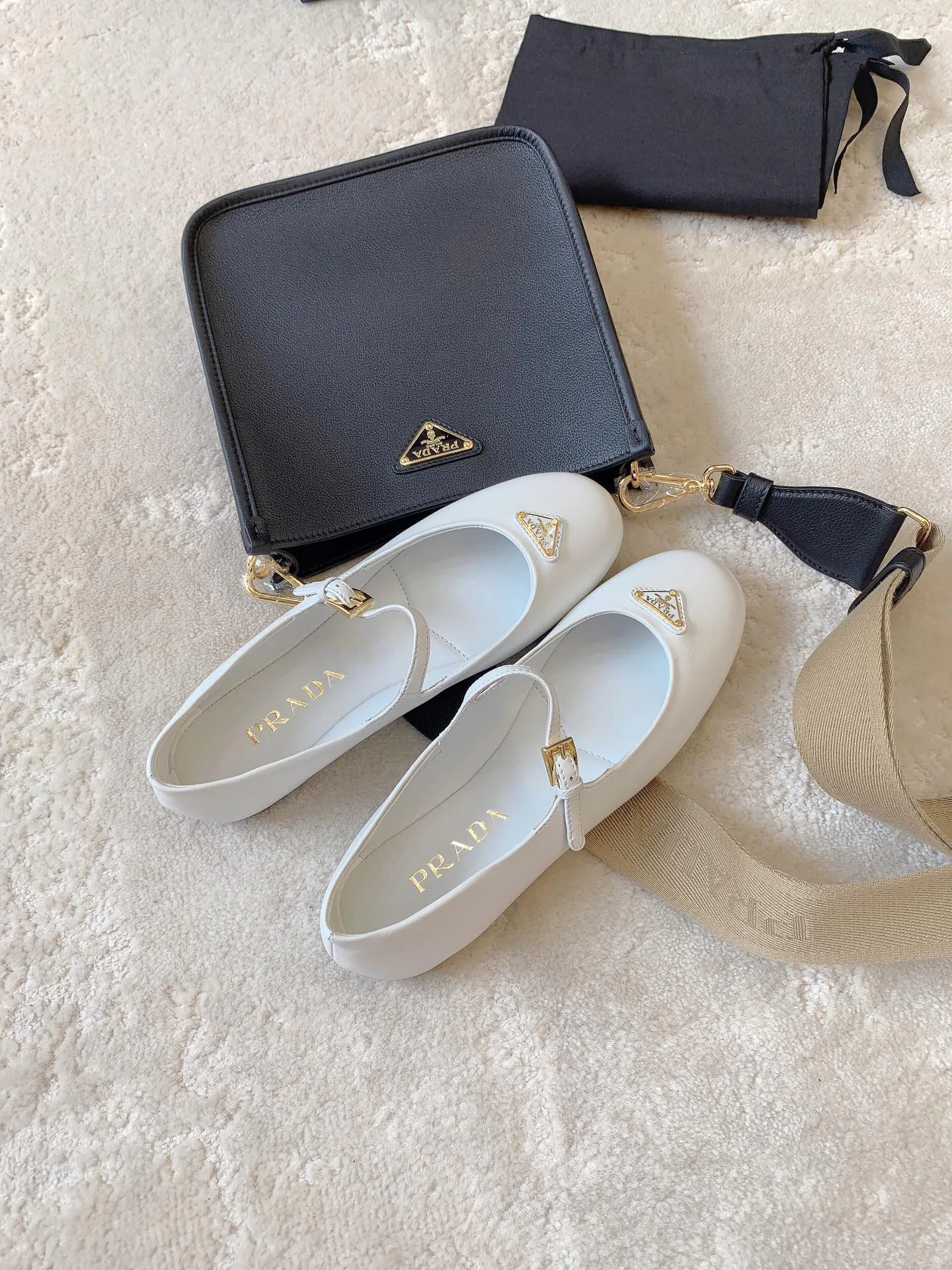 Балетки Женские Prada 4862266