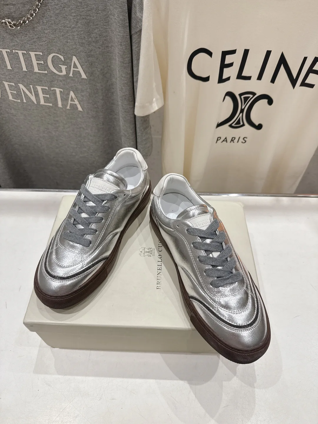 Кеды Женские Brunello Cucinelli 10845771