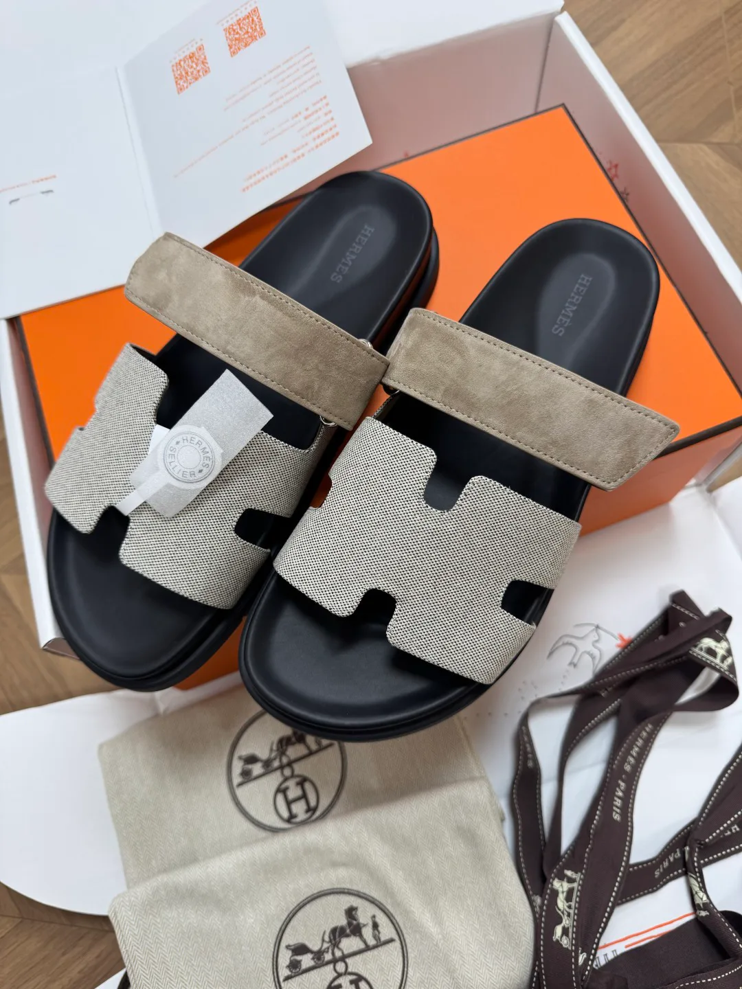 Сандалии Мужские Hermes 17568269