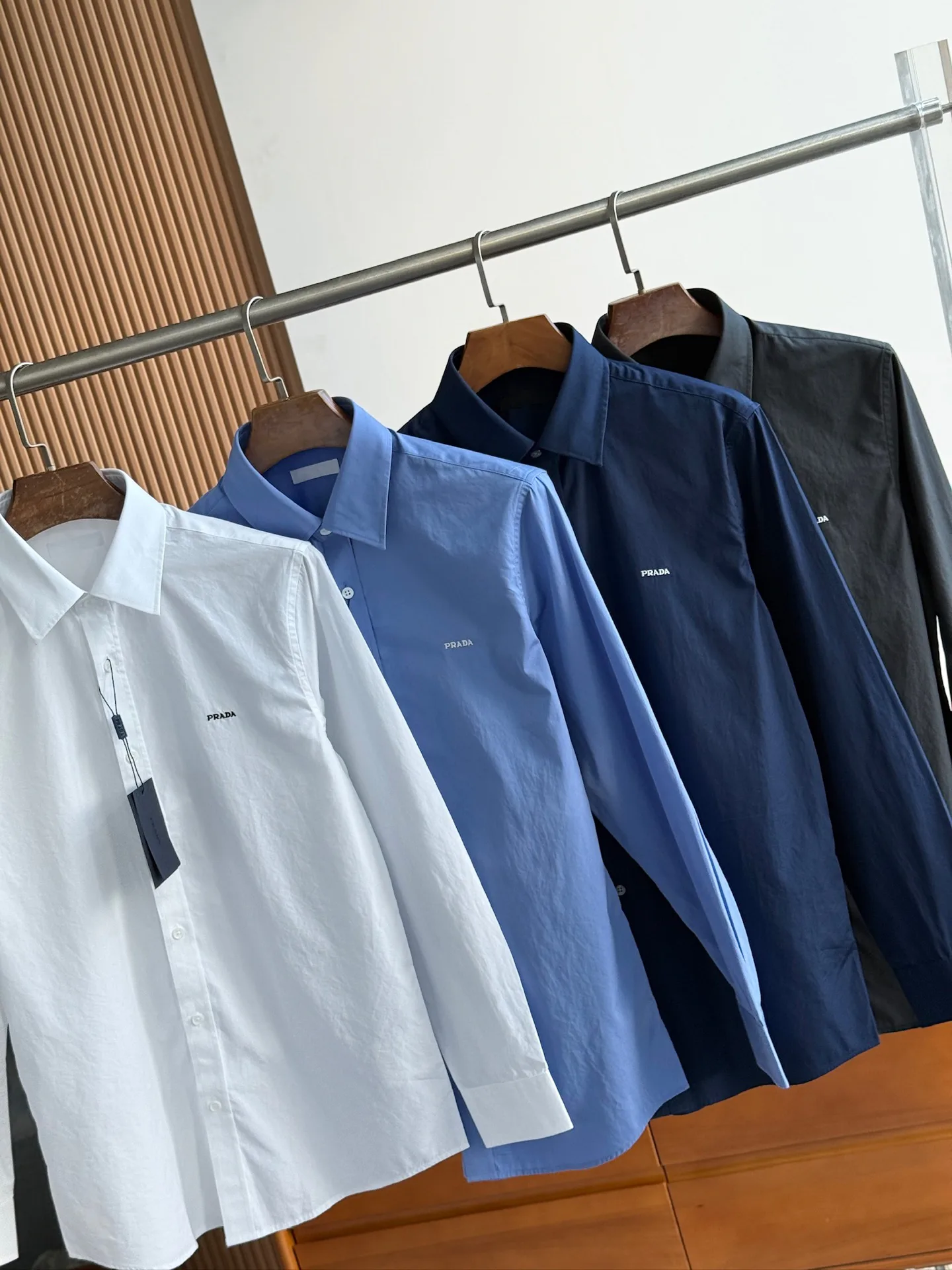Рубашки Мужские Prada 1807007