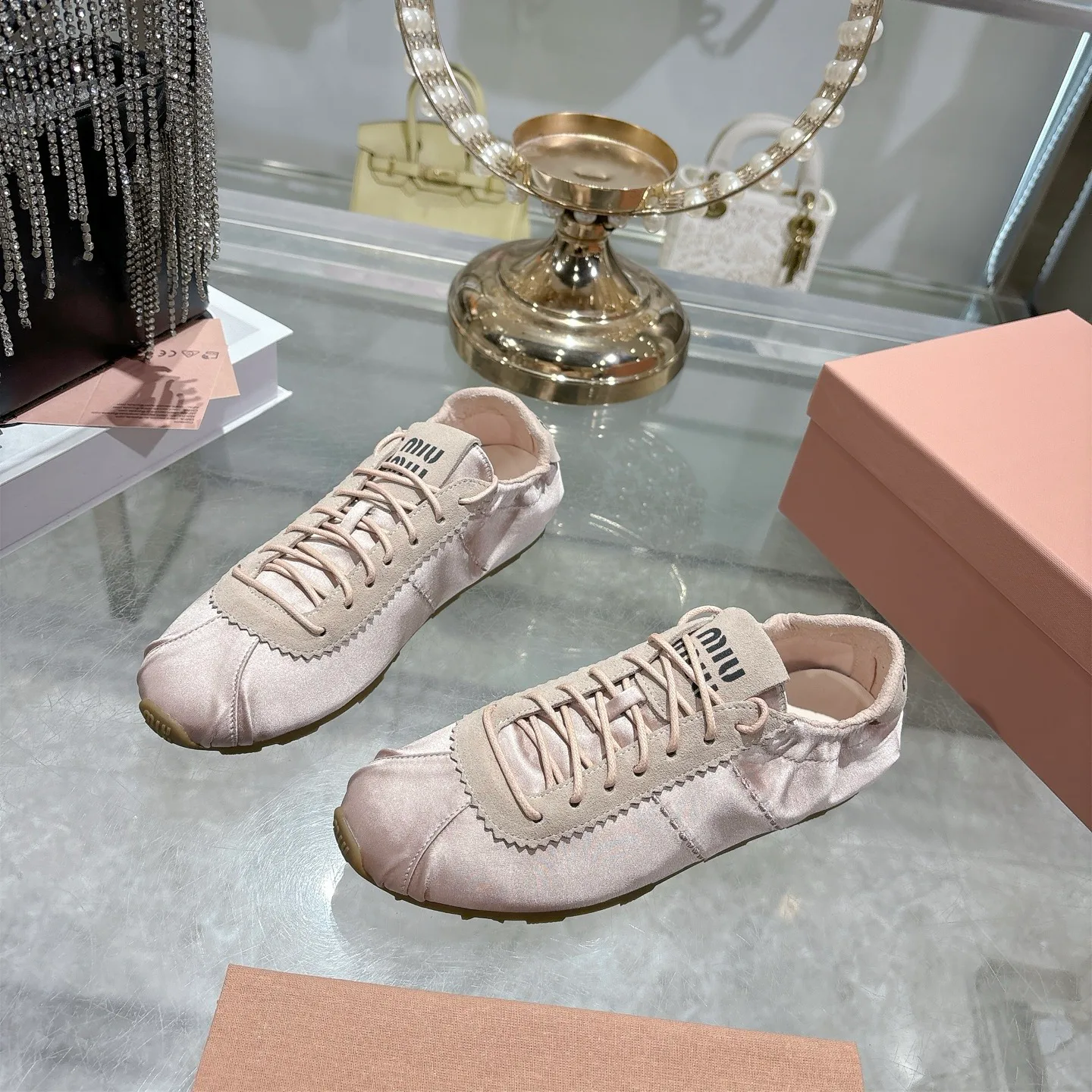 Кроссовки Женские Miu Miu 1881242
