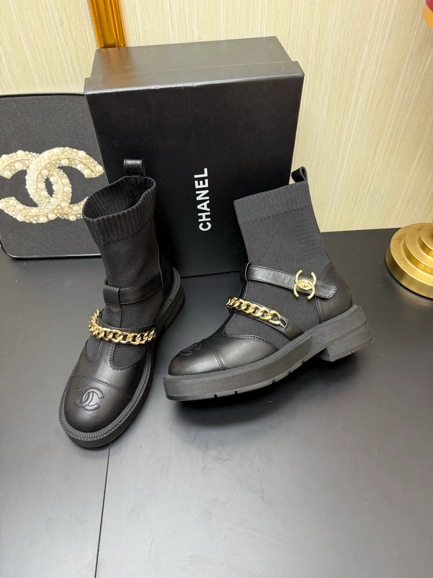 Ботинки Женские Chanel 805348