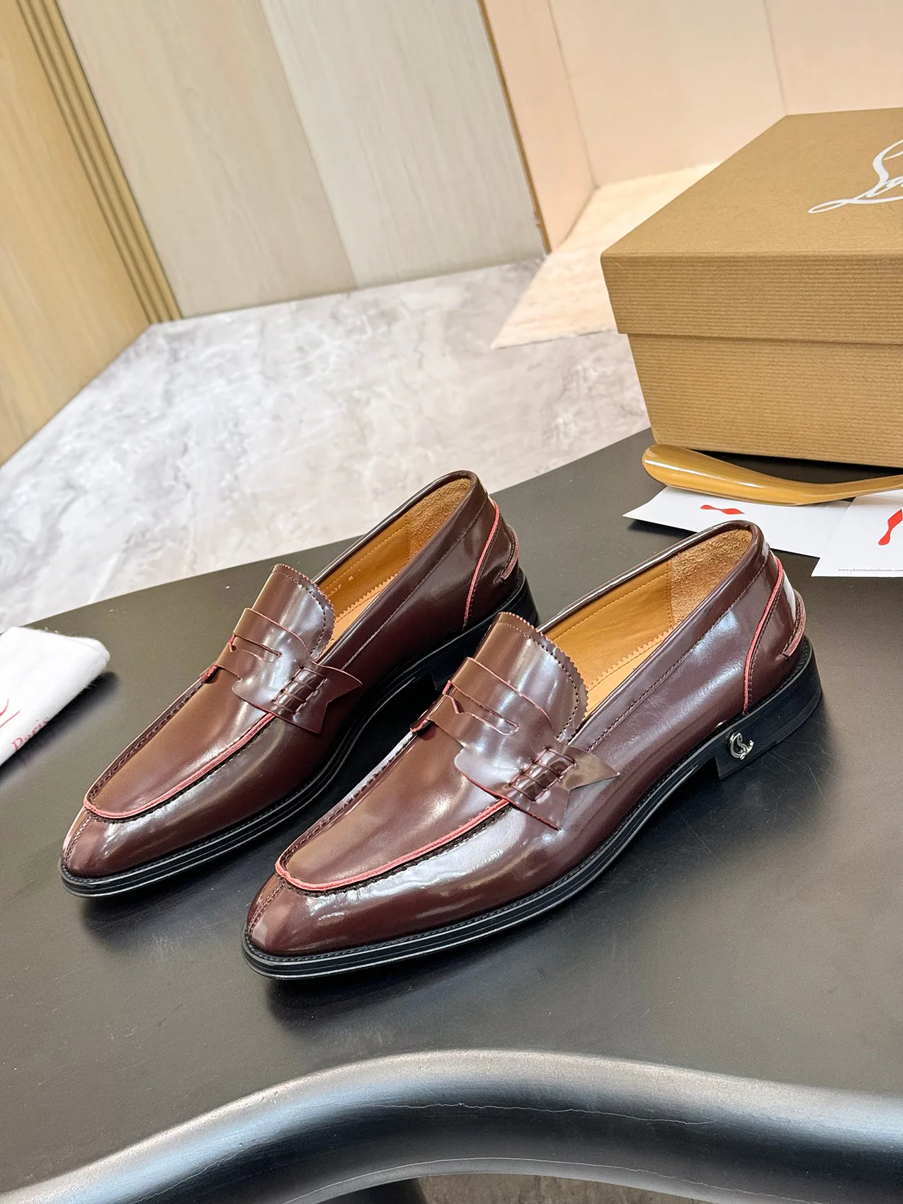 Лоферы И Туфли Мужские Christian Louboutin 18117270
