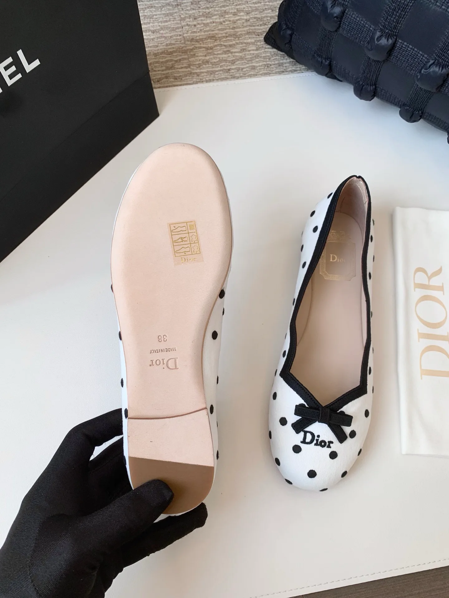 Балетки Женские Christian Dior 18167741