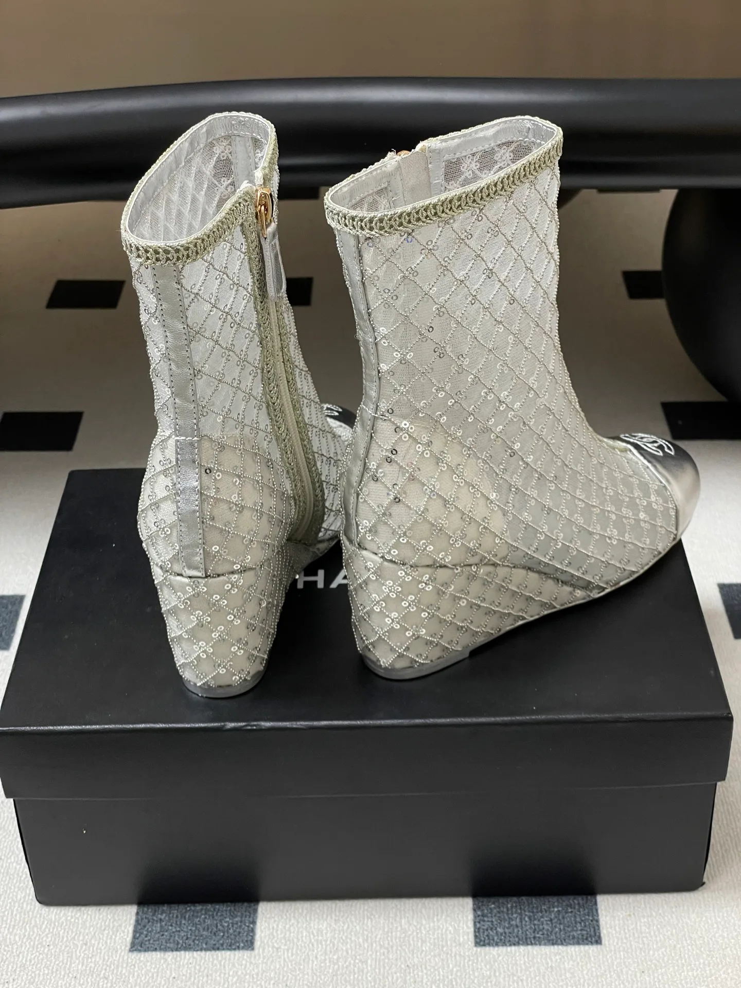 Ботинки Женские Chanel 1159663