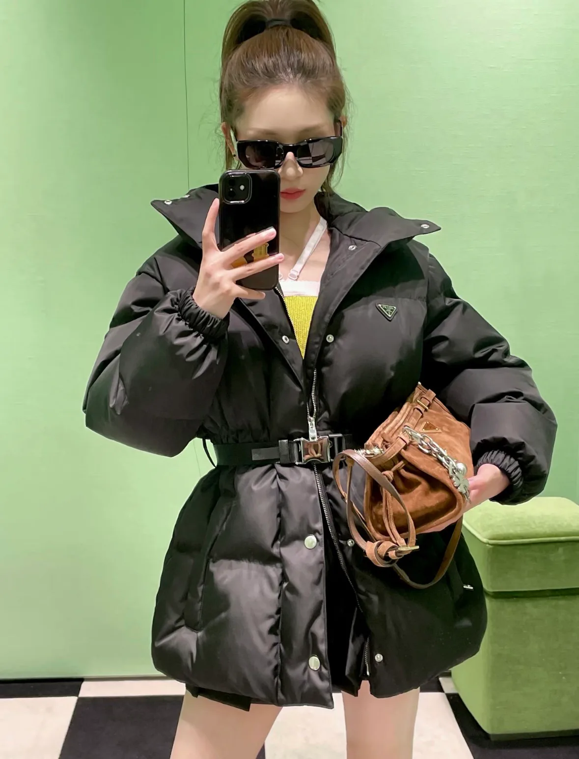 Куртки И Пуховики Женские Prada 18044574