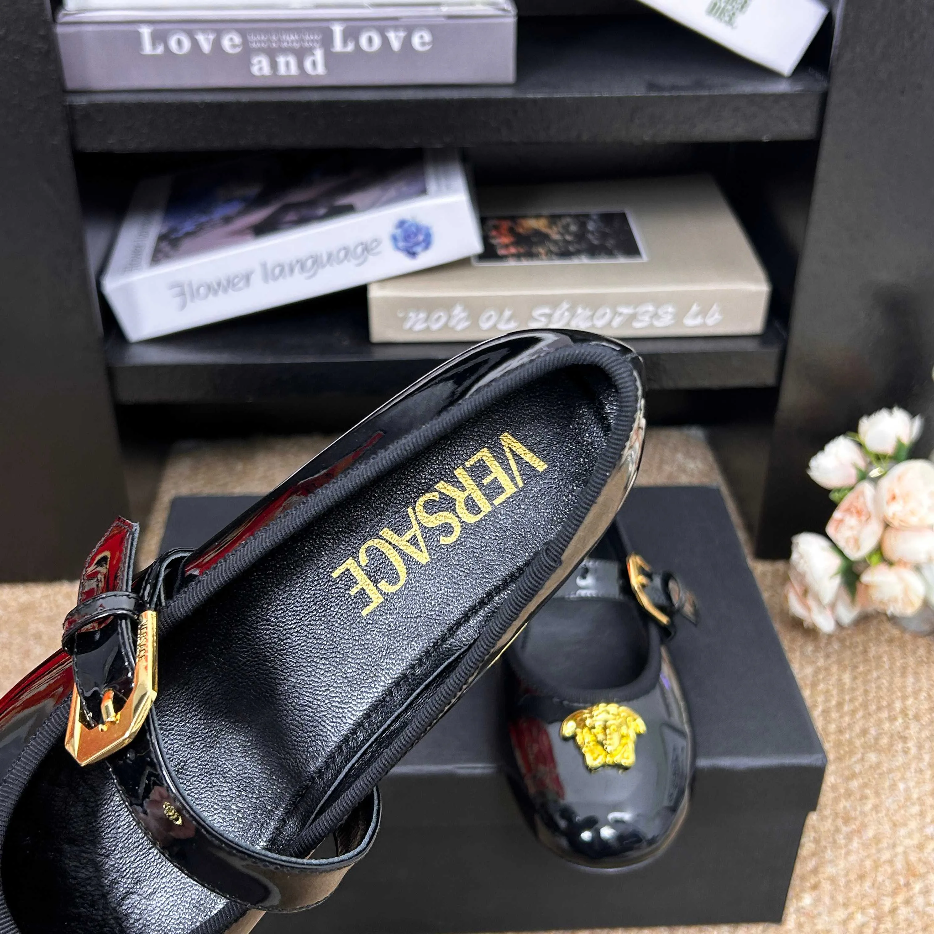 Балетки Женские Versace 9633234