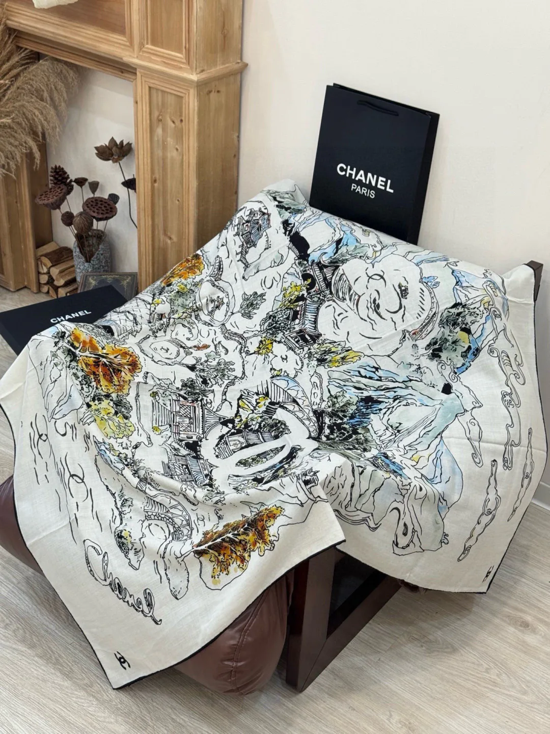 Шарфы Chanel 8984512