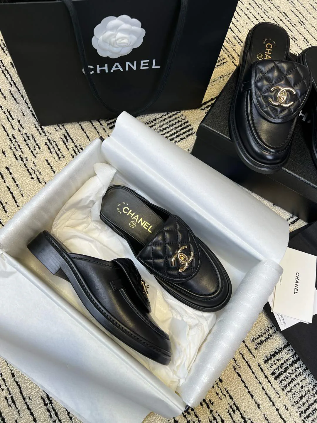 Лоферы Женские Chanel 4518