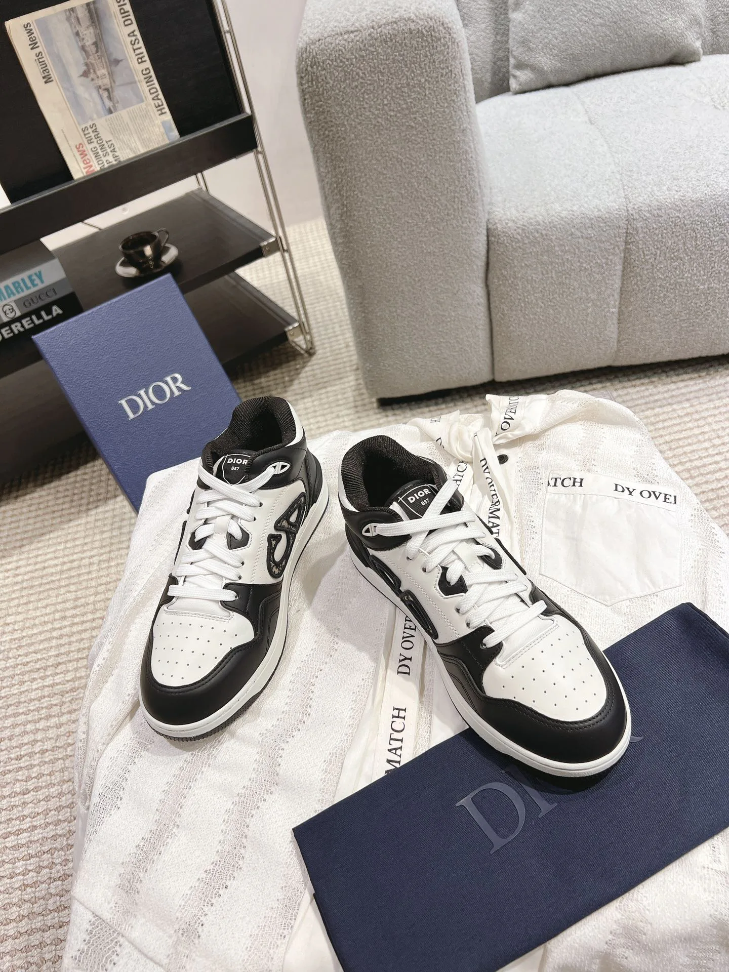 Кроссовки Мужские Christian Dior 628330