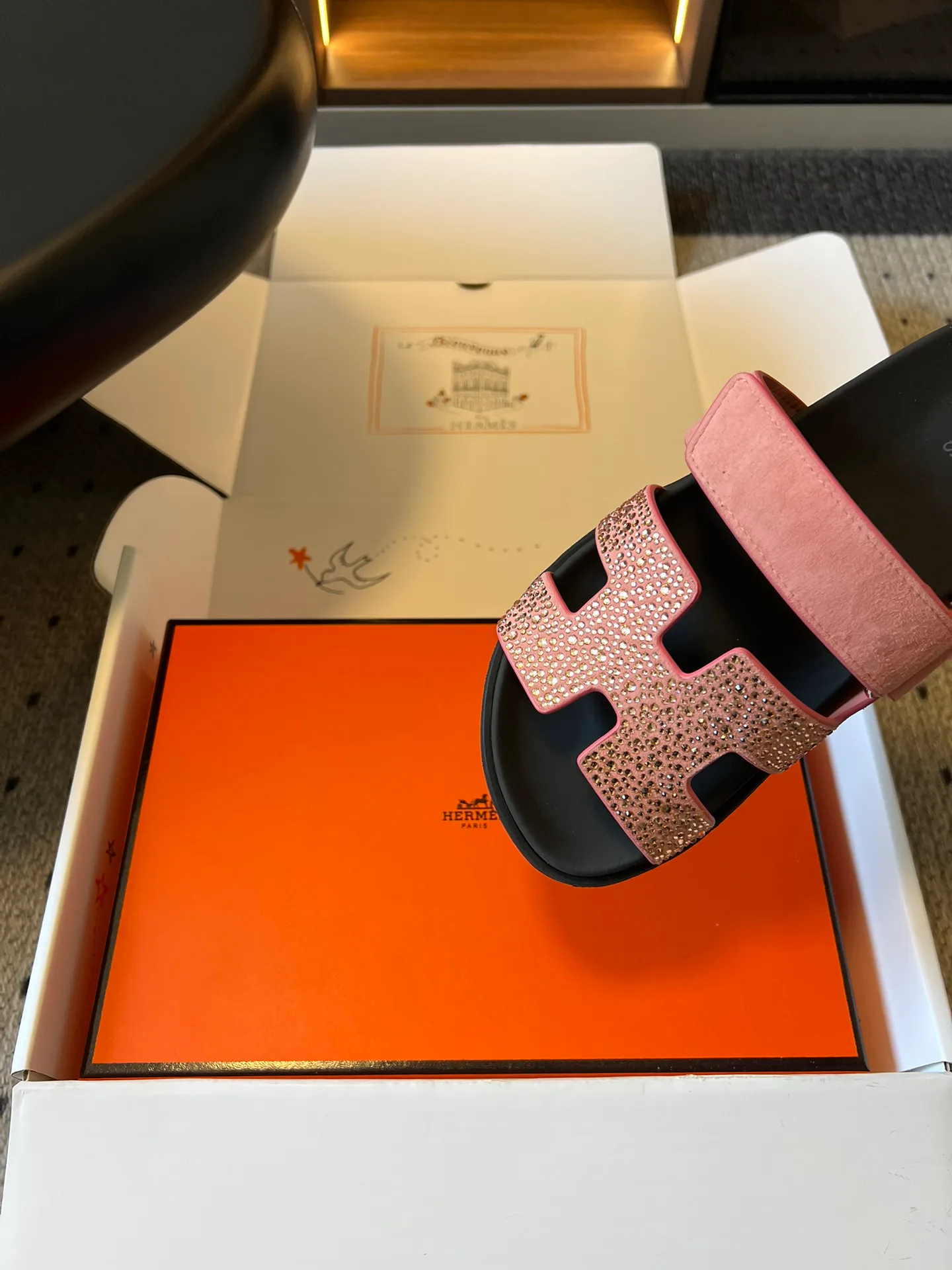 Шлепанцы Женские Hermes 12777664