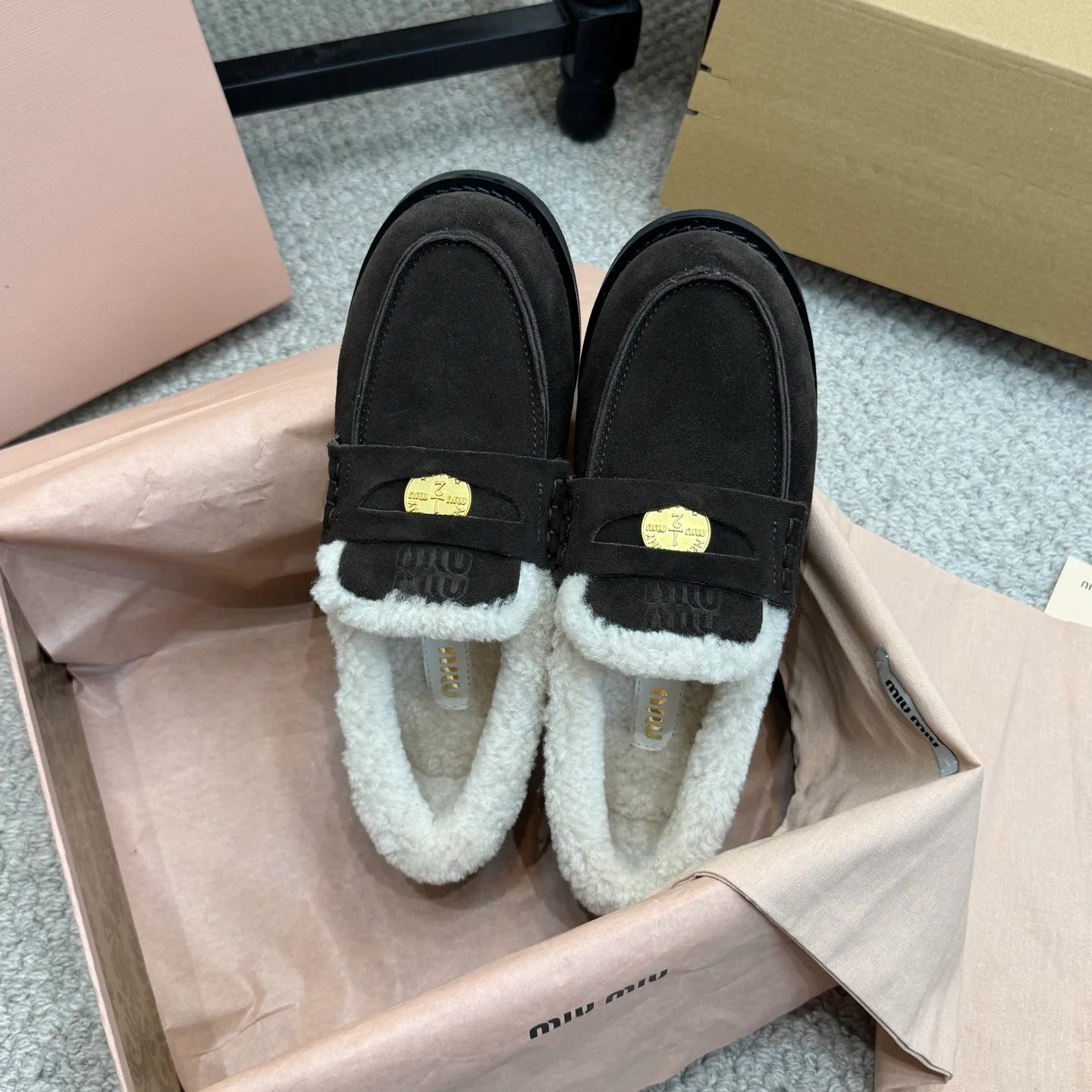 Лоферы Женские Miu Miu 334567